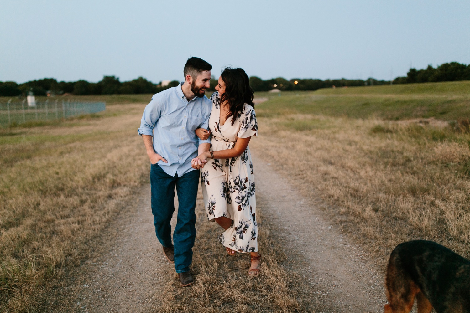 Arika + Colin | a fort worth engagement session by North Texas Wedding Photographer Rachel Meagan Photography | 117