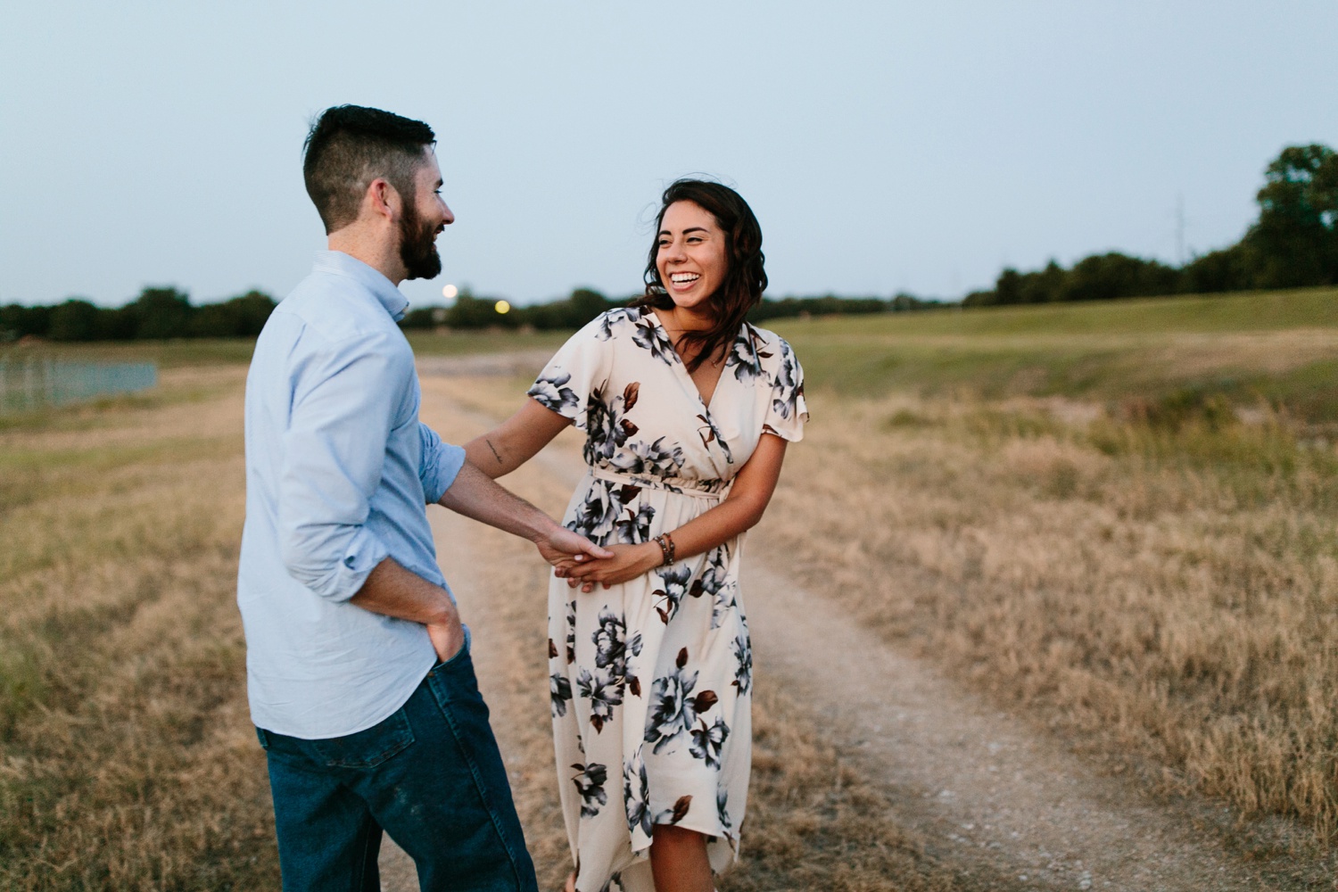 Arika + Colin | a fort worth engagement session by North Texas Wedding Photographer Rachel Meagan Photography | 120