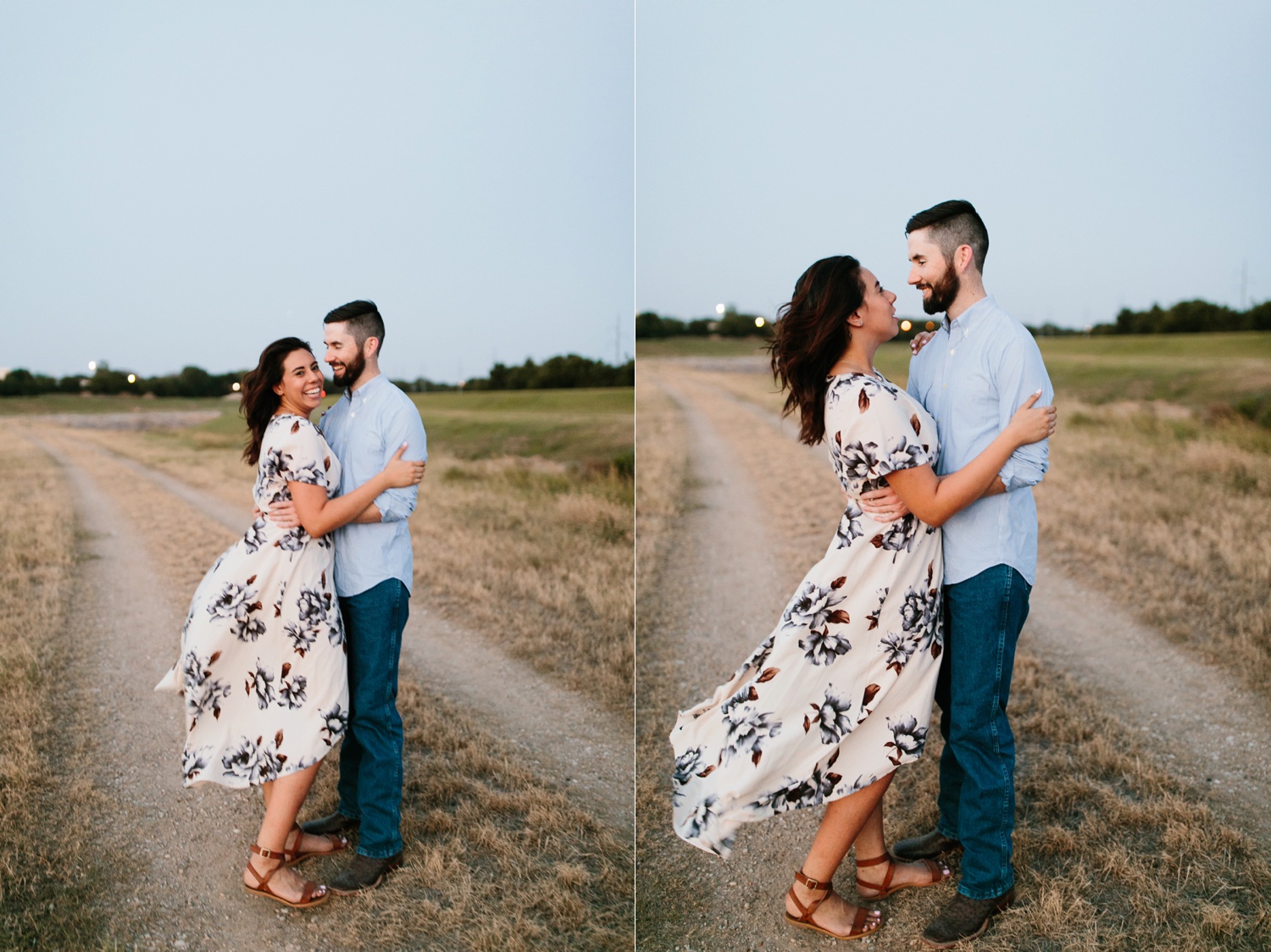 Arika + Colin | a fort worth engagement session by North Texas Wedding Photographer Rachel Meagan Photography | 127