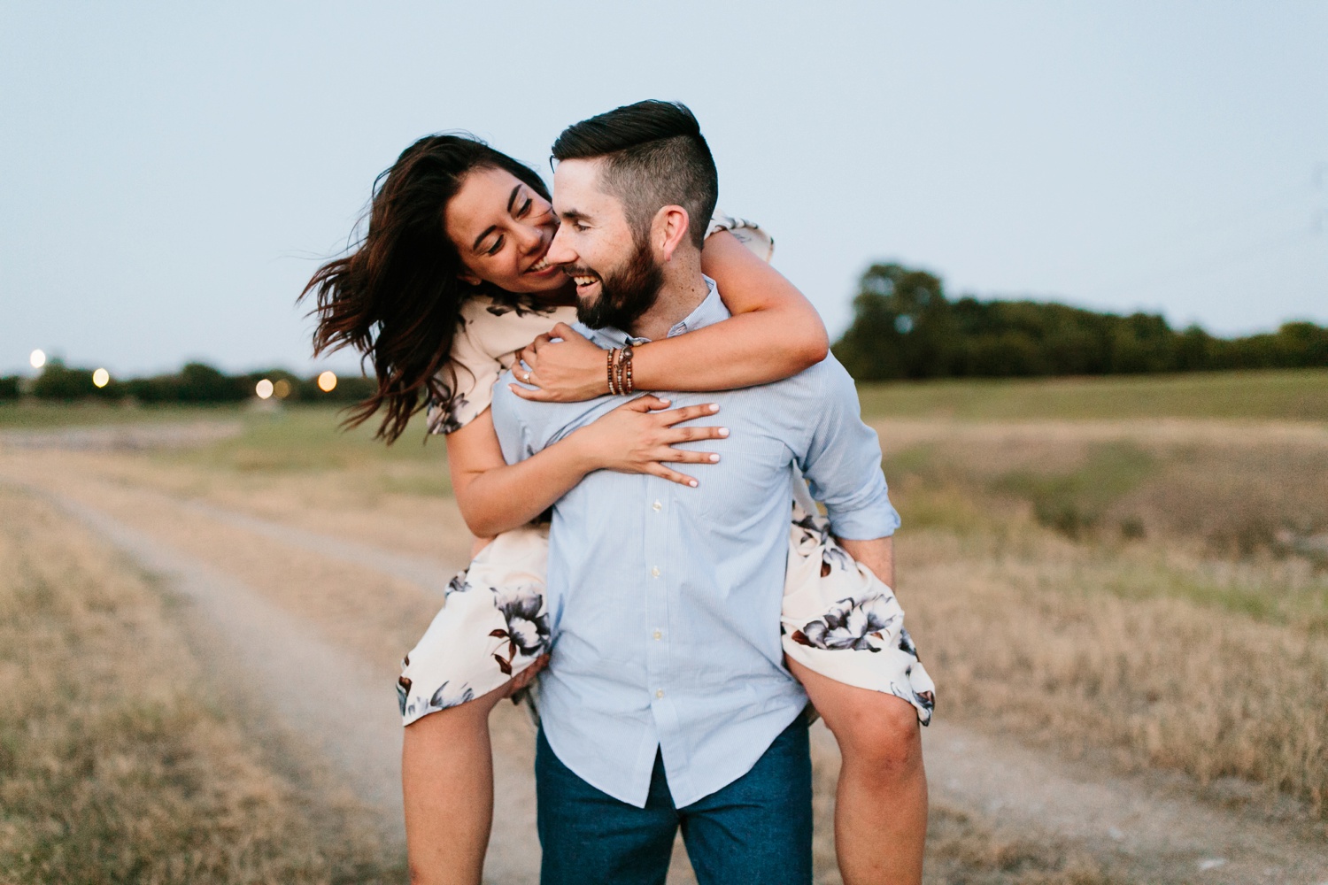 Arika + Colin | a fort worth engagement session by North Texas Wedding Photographer Rachel Meagan Photography | 129