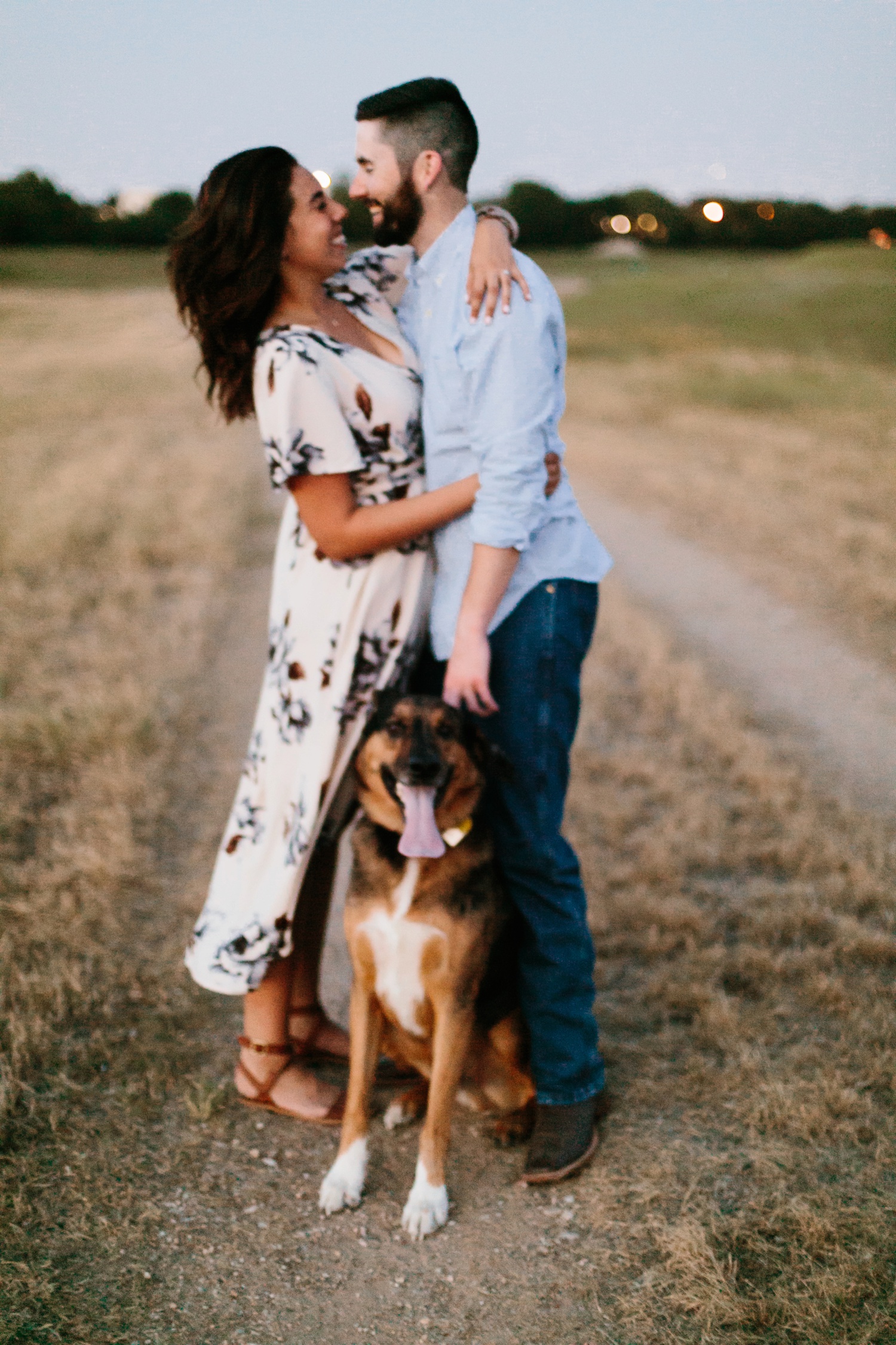 Arika + Colin | a fort worth engagement session by North Texas Wedding Photographer Rachel Meagan Photography | 132