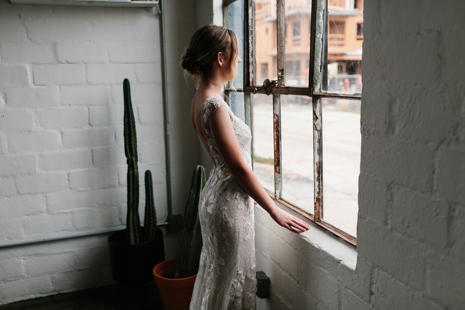 Kami | a industrial, editorial, studio bridal session at The Darkroom Fort Worth by North Texas Wedding Photographer Rachel Meagan Photography | 28