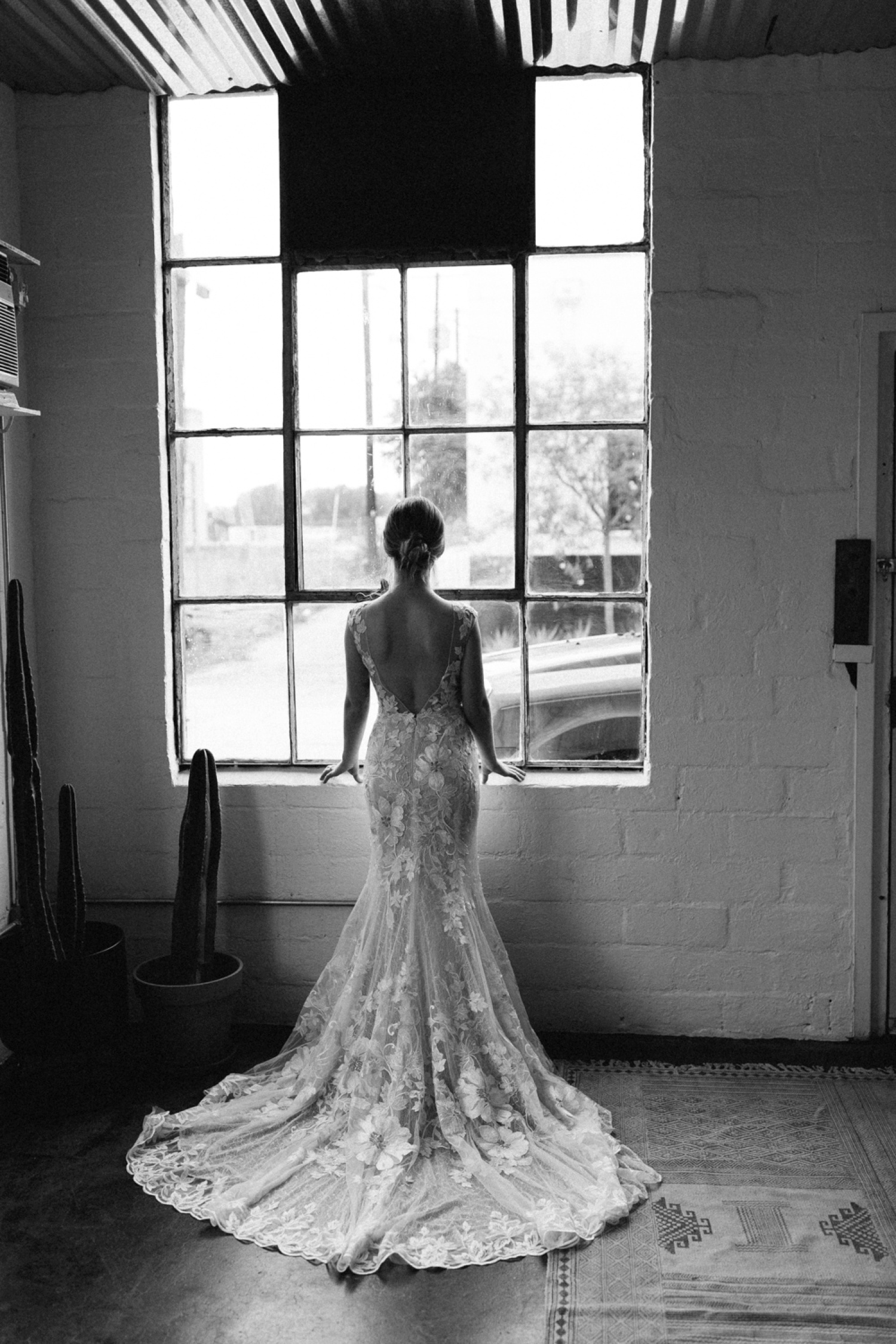 Kami | a industrial, editorial, studio bridal session at The Darkroom Fort Worth by North Texas Wedding Photographer Rachel Meagan Photography | 29