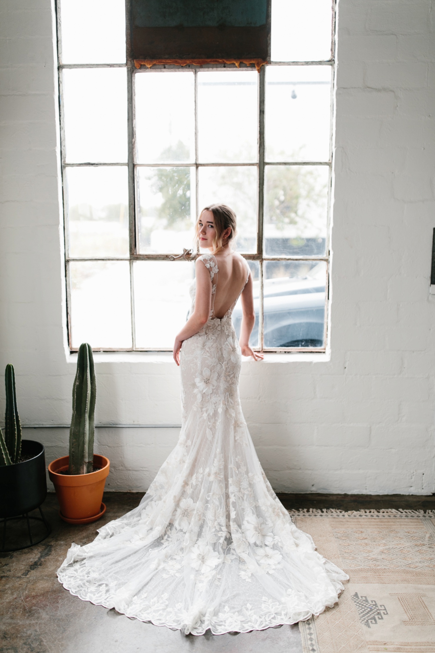 Kami | a industrial, editorial, studio bridal session at The Darkroom Fort Worth by North Texas Wedding Photographer Rachel Meagan Photography | 30