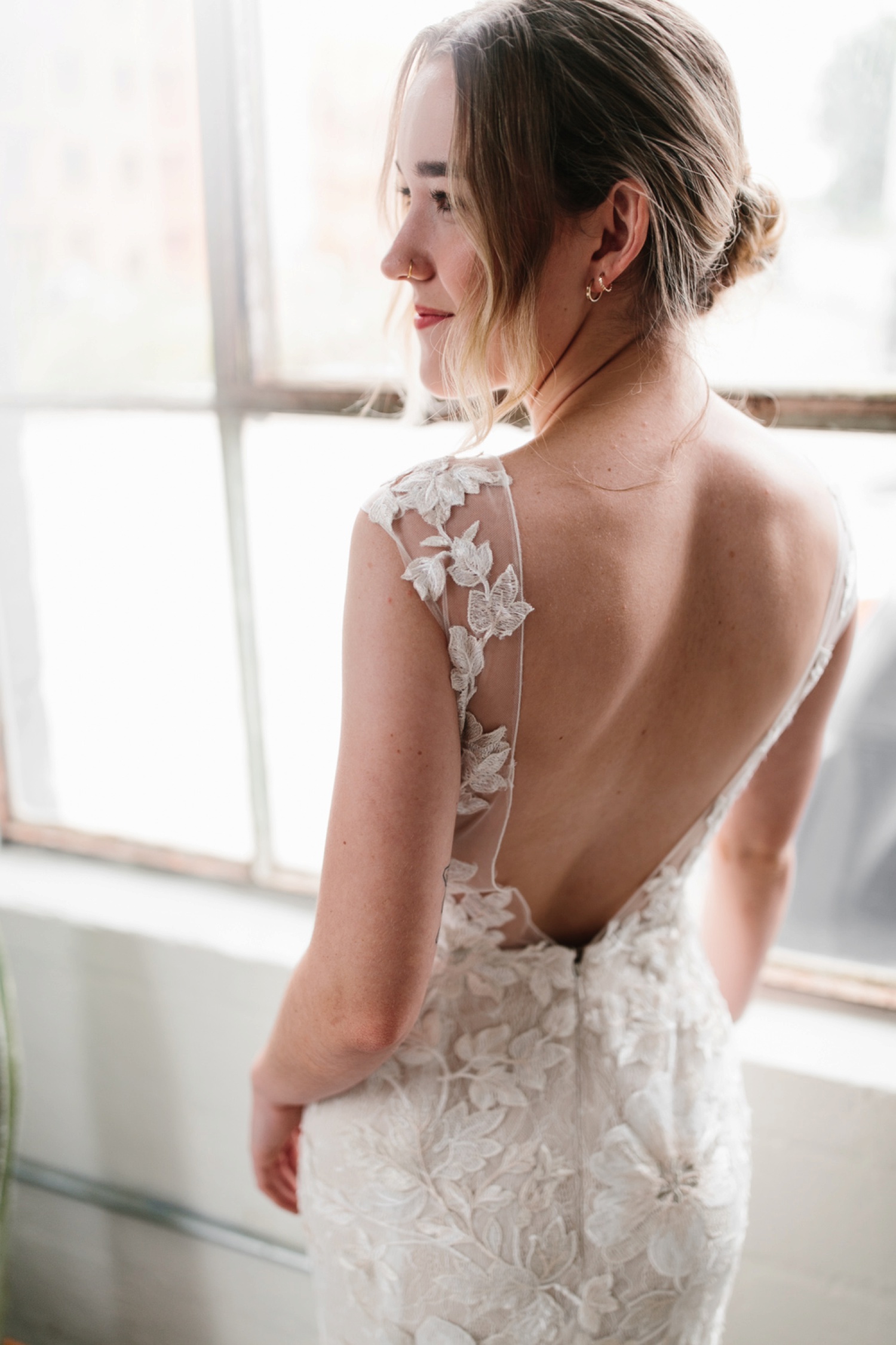 Kami | a industrial, editorial, studio bridal session at The Darkroom Fort Worth by North Texas Wedding Photographer Rachel Meagan Photography | 32