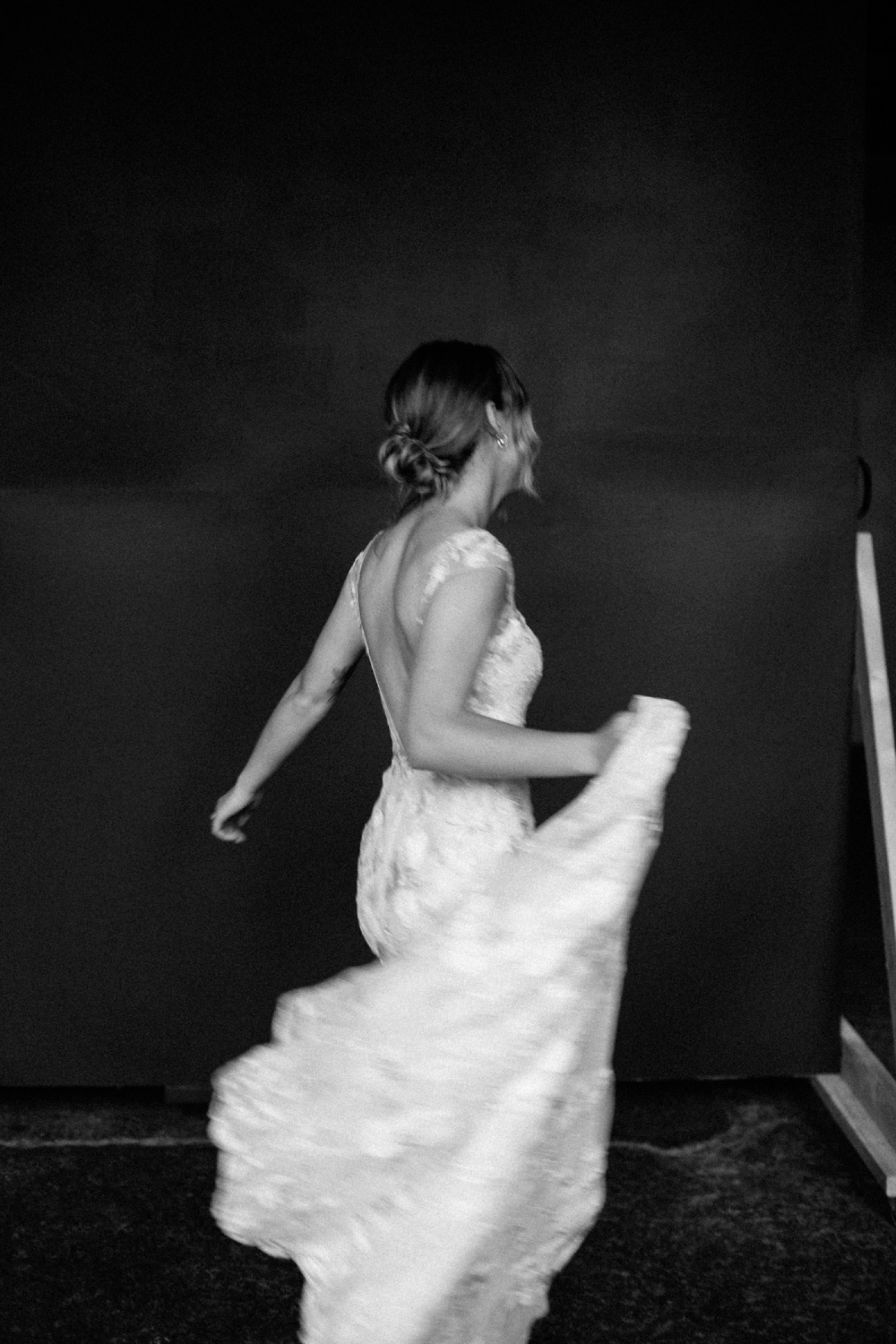 Kami | a industrial, editorial, studio bridal session at The Darkroom Fort Worth by North Texas Wedding Photographer Rachel Meagan Photography | 41