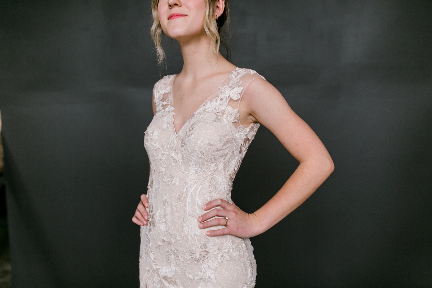 Kami | a industrial, editorial, studio bridal session at The Darkroom Fort Worth by North Texas Wedding Photographer Rachel Meagan Photography | 47