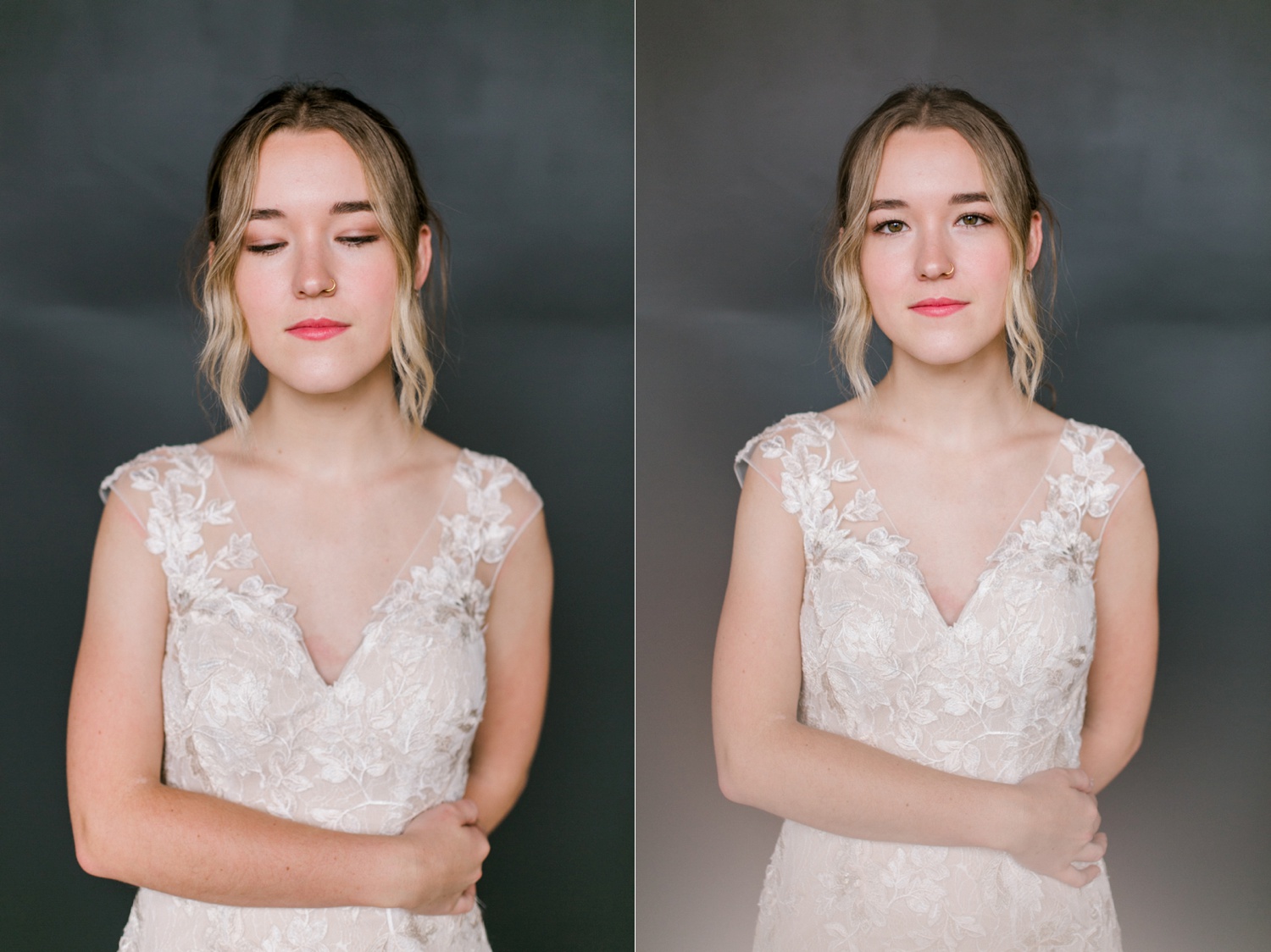 Kami | a industrial, editorial, studio bridal session at The Darkroom Fort Worth by North Texas Wedding Photographer Rachel Meagan Photography | 51