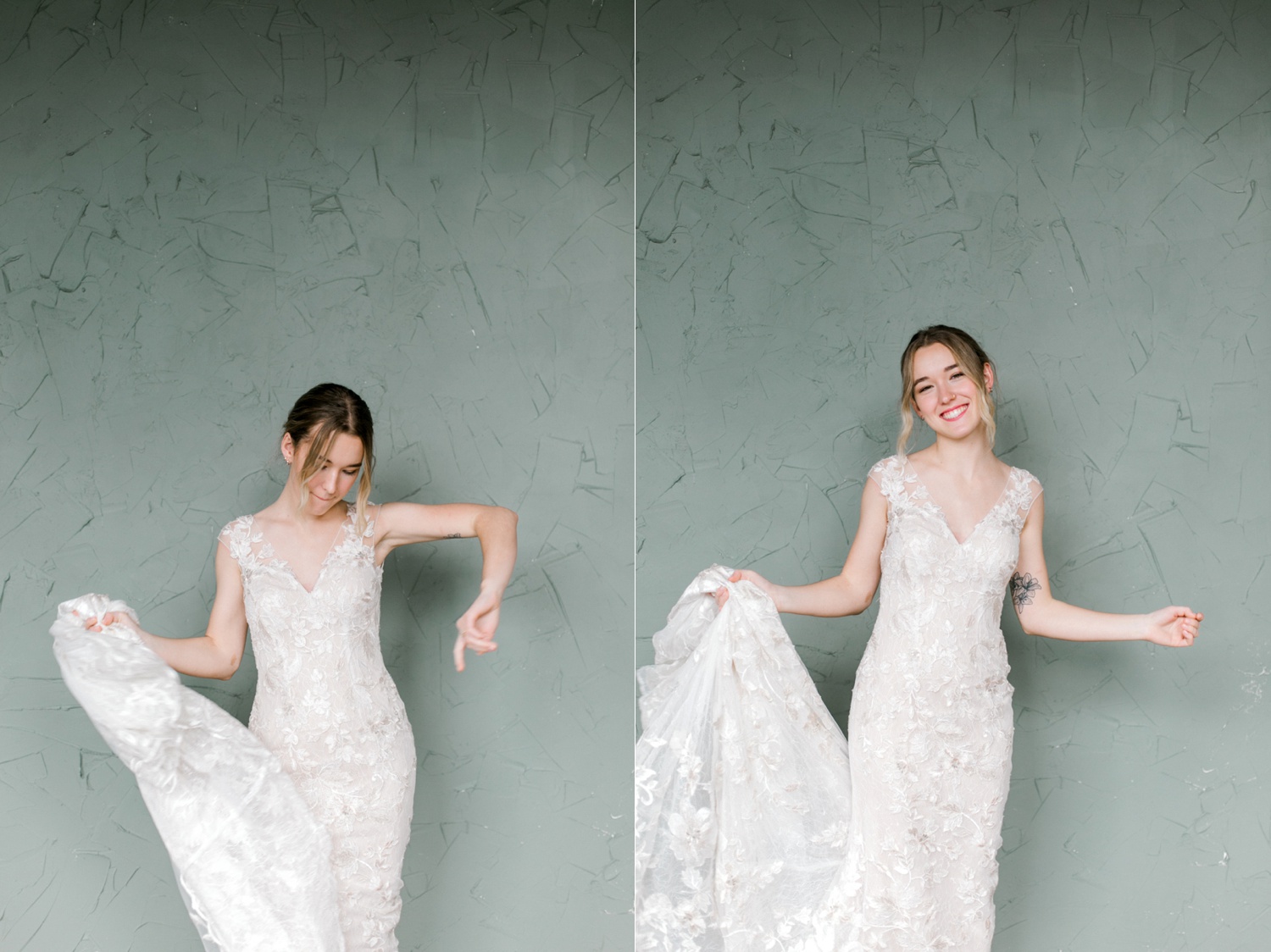 Kami | a industrial, editorial, studio bridal session at The Darkroom Fort Worth by North Texas Wedding Photographer Rachel Meagan Photography | 56