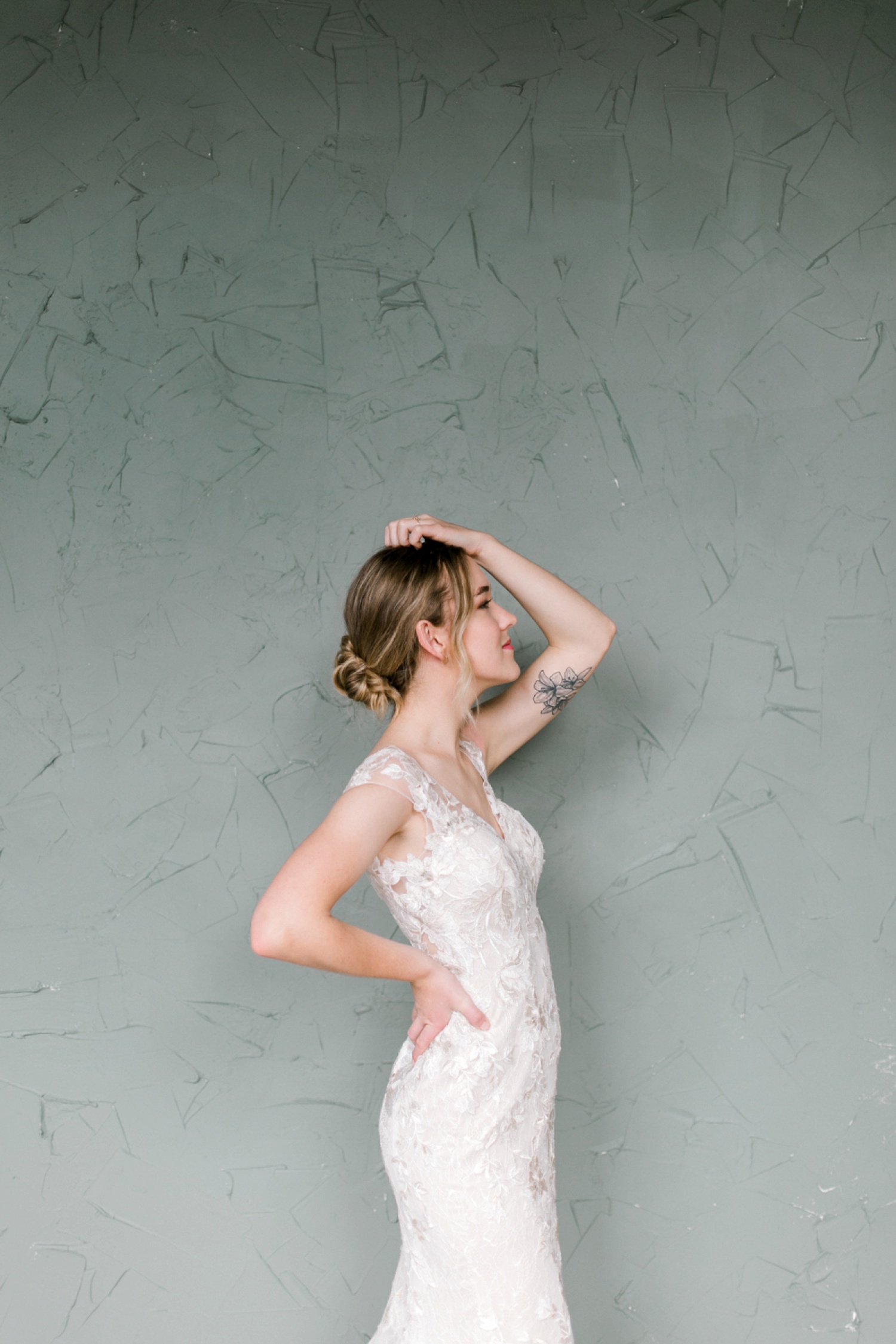 Kami | a industrial, editorial, studio bridal session at The Darkroom Fort Worth by North Texas Wedding Photographer Rachel Meagan Photography | 59