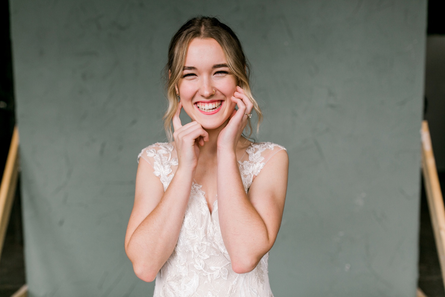 Kami | a industrial, editorial, studio bridal session at The Darkroom Fort Worth by North Texas Wedding Photographer Rachel Meagan Photography | 65