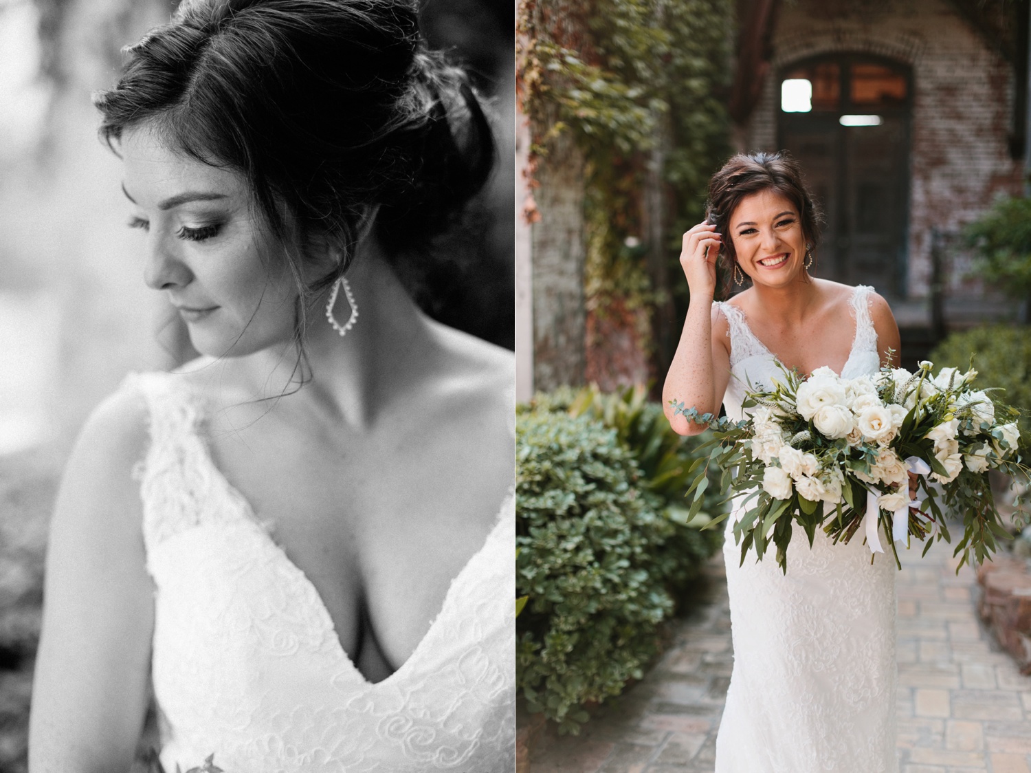 Virginia + Kory | emotional, industrial style wedding with dusty blue, ivory, and gold accents at the Mckinney Cotton Mill by North Texas Wedding Photographer Rachel Meagan Photography | 021