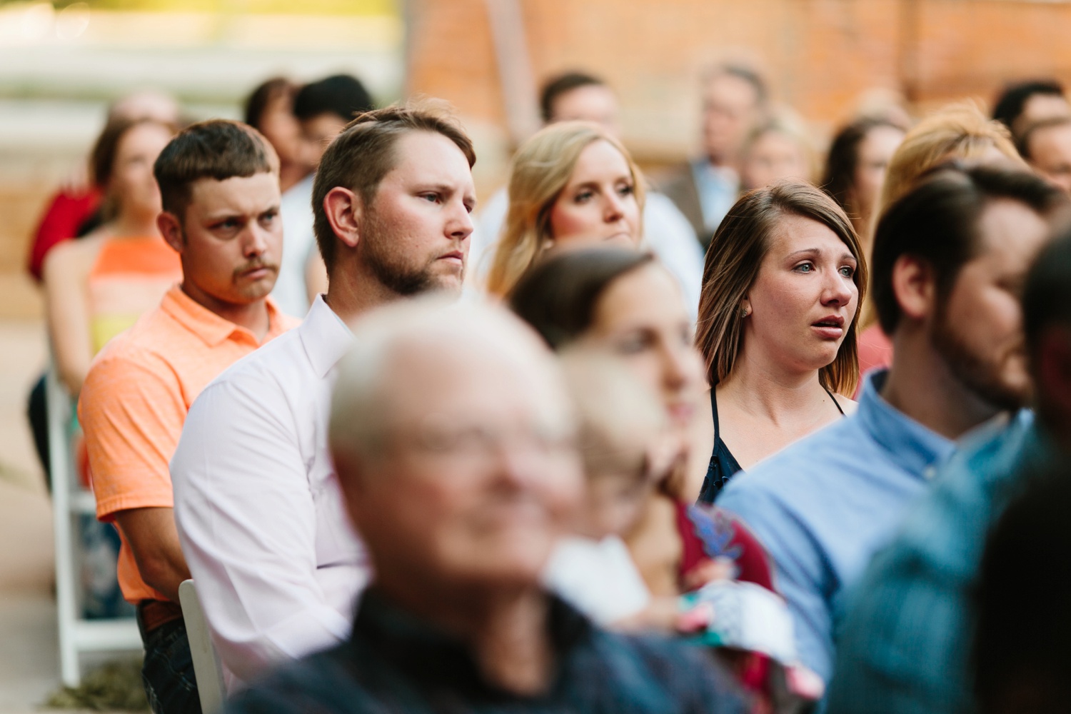 Virginia + Kory | emotional, industrial style wedding with dusty blue, ivory, and gold accents at the Mckinney Cotton Mill by North Texas Wedding Photographer Rachel Meagan Photography | 068