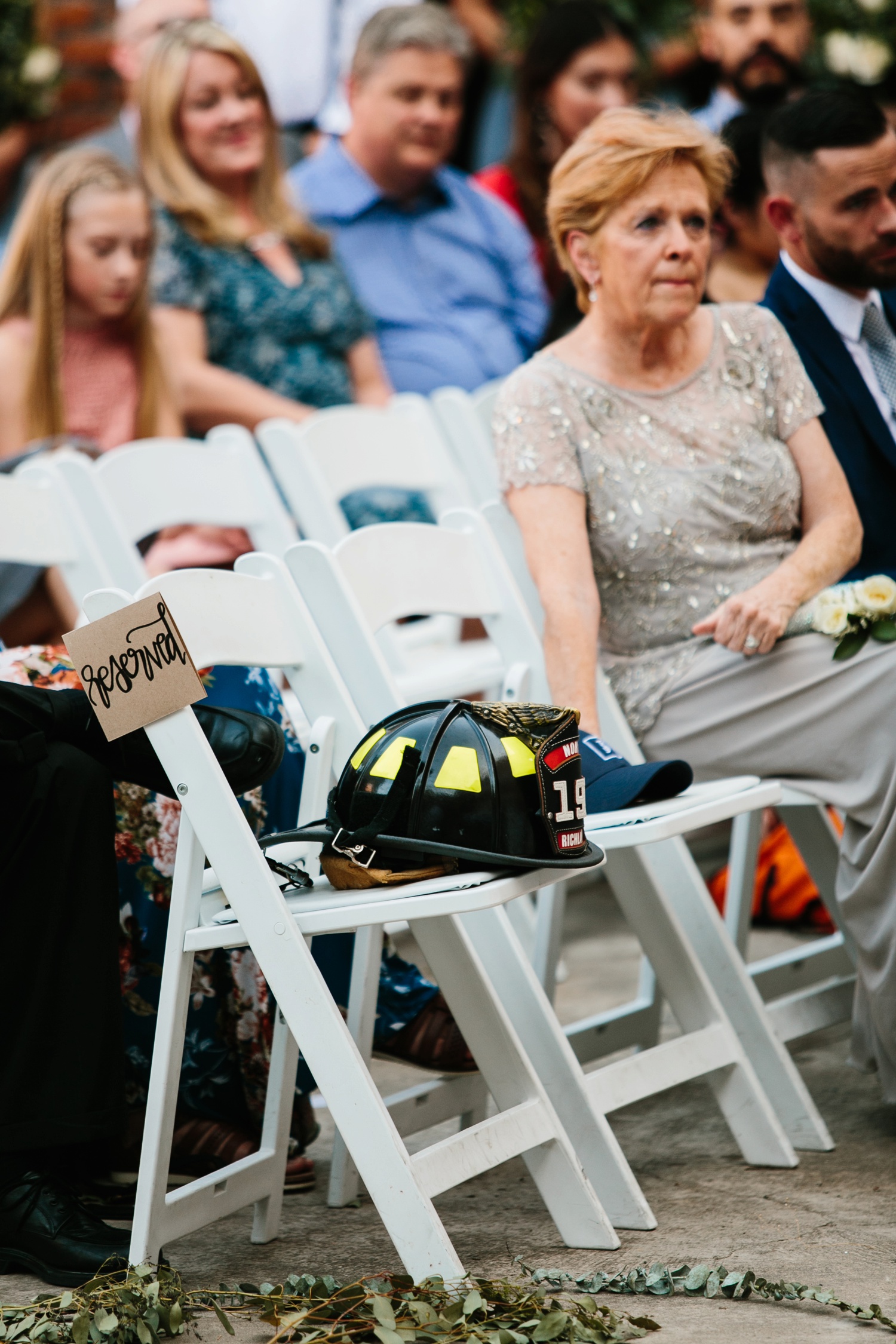 Virginia + Kory | emotional, industrial style wedding with dusty blue, ivory, and gold accents at the Mckinney Cotton Mill by North Texas Wedding Photographer Rachel Meagan Photography | 071