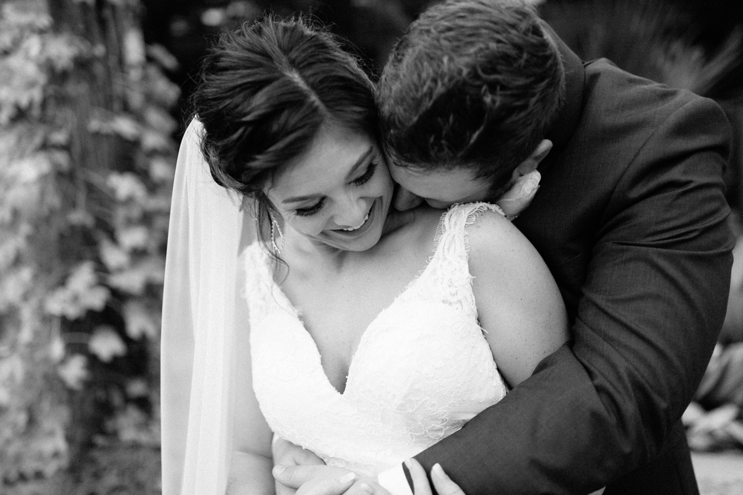 Virginia + Kory | emotional, industrial style wedding with dusty blue, ivory, and gold accents at the Mckinney Cotton Mill by North Texas Wedding Photographer Rachel Meagan Photography | 090