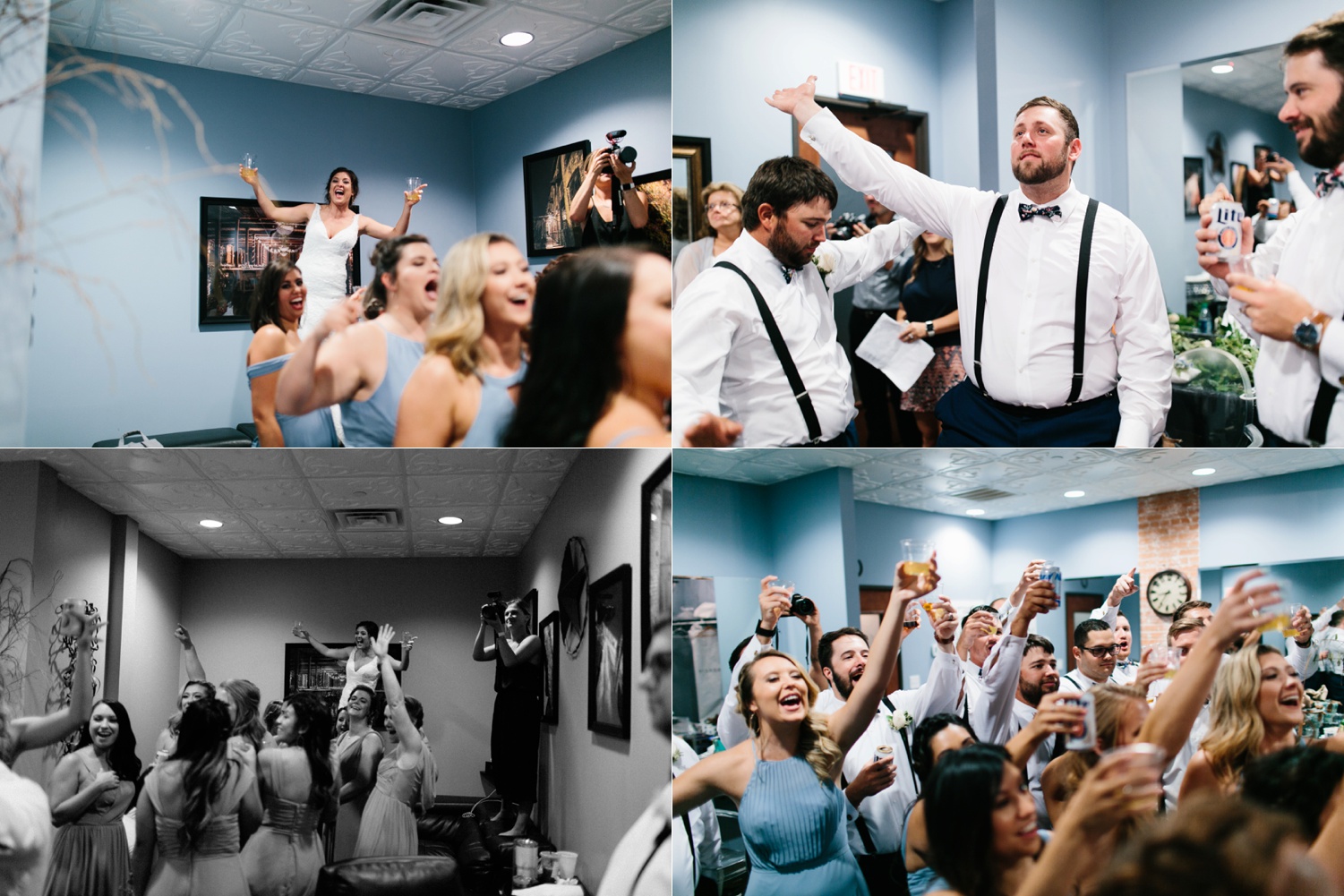 Virginia + Kory | emotional, industrial style wedding with dusty blue, ivory, and gold accents at the Mckinney Cotton Mill by North Texas Wedding Photographer Rachel Meagan Photography | 100
