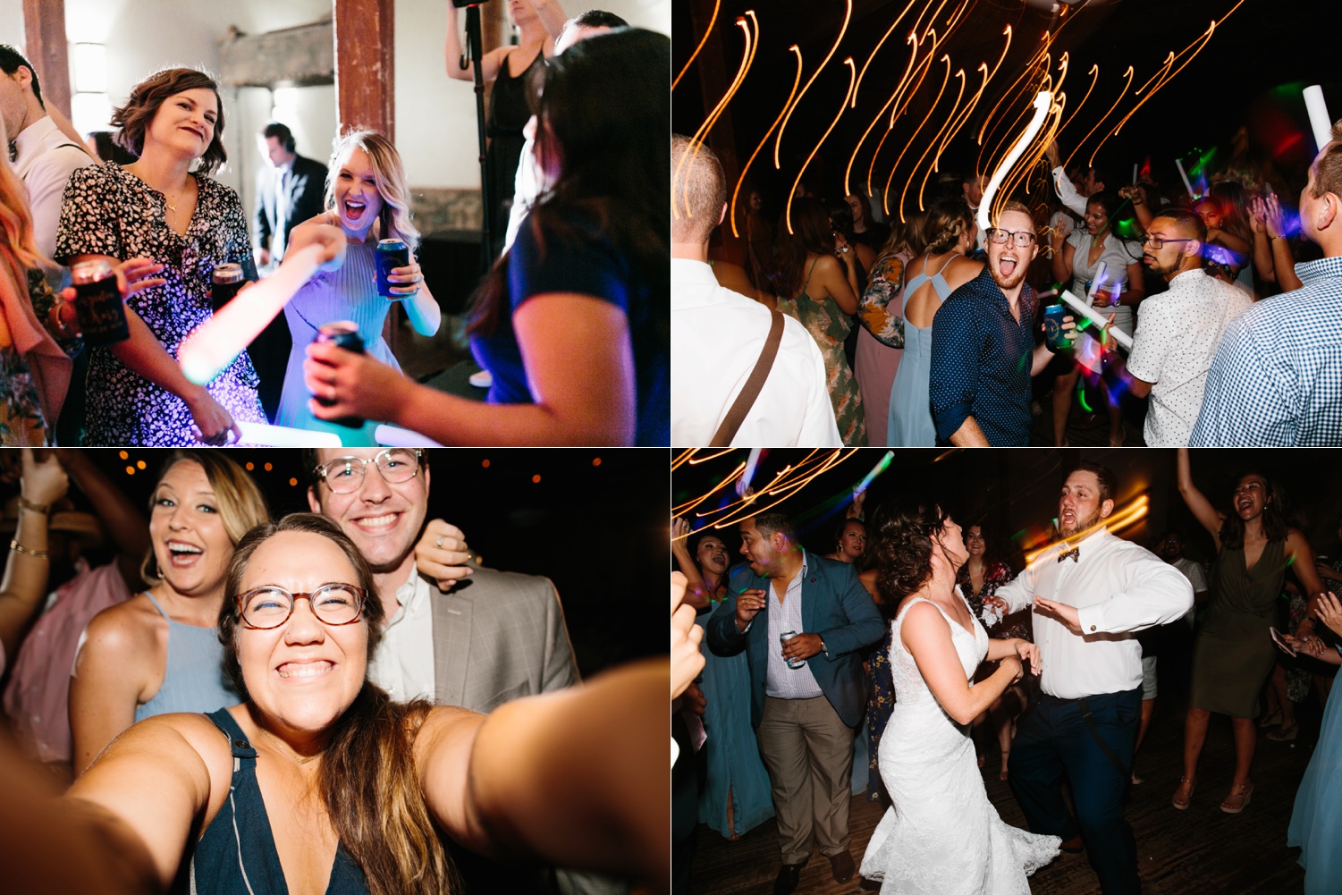 Virginia + Kory | emotional, industrial style wedding with dusty blue, ivory, and gold accents at the Mckinney Cotton Mill by North Texas Wedding Photographer Rachel Meagan Photography | 127