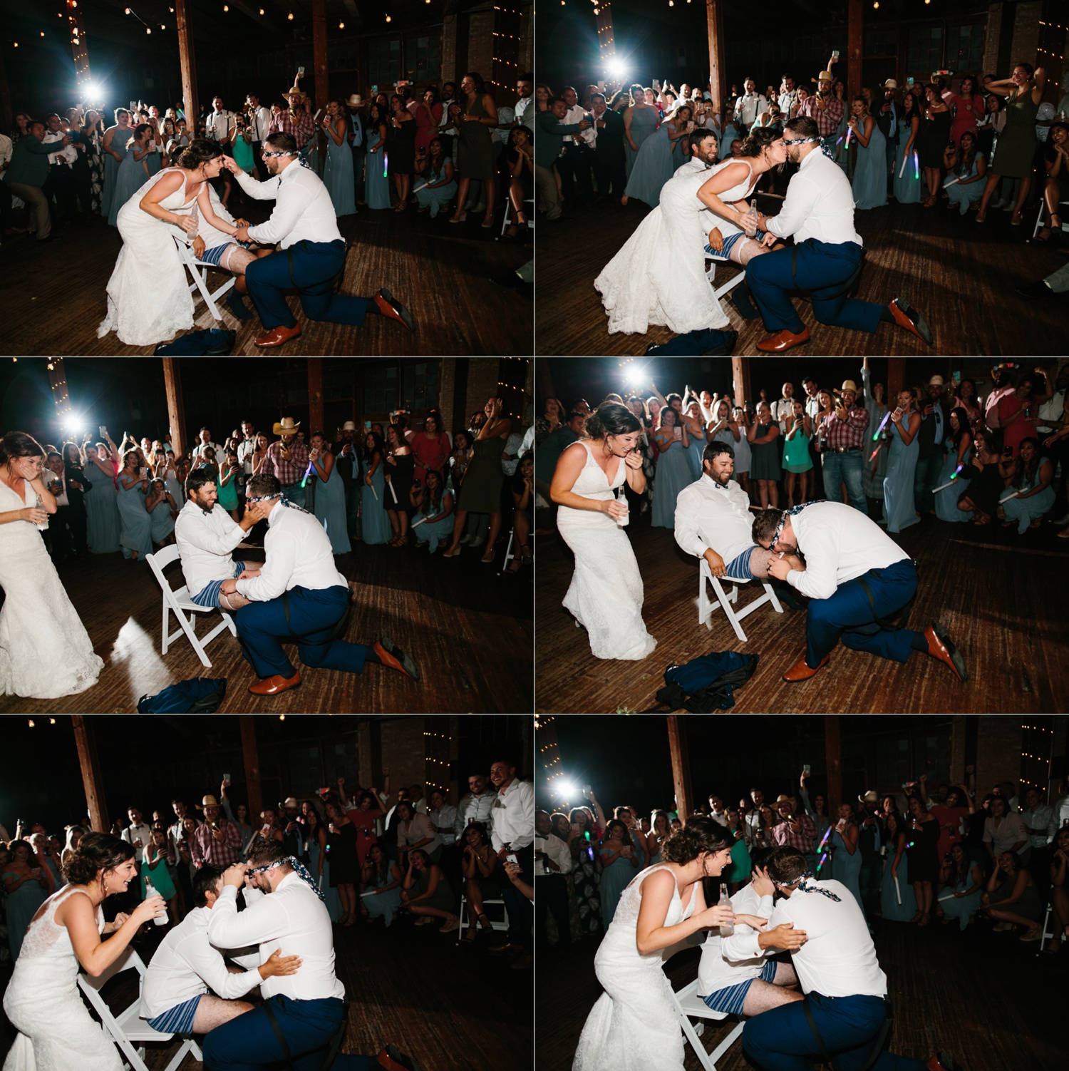 Virginia + Kory | emotional, industrial style wedding with dusty blue, ivory, and gold accents at the Mckinney Cotton Mill by North Texas Wedding Photographer Rachel Meagan Photography | 128