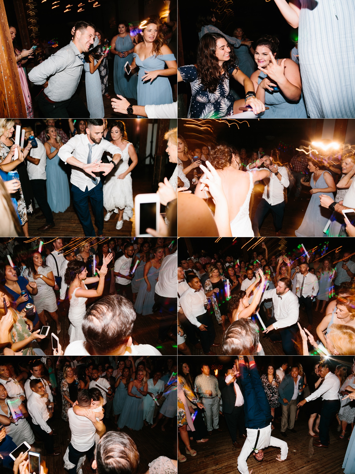 Virginia + Kory | emotional, industrial style wedding with dusty blue, ivory, and gold accents at the Mckinney Cotton Mill by North Texas Wedding Photographer Rachel Meagan Photography | 130