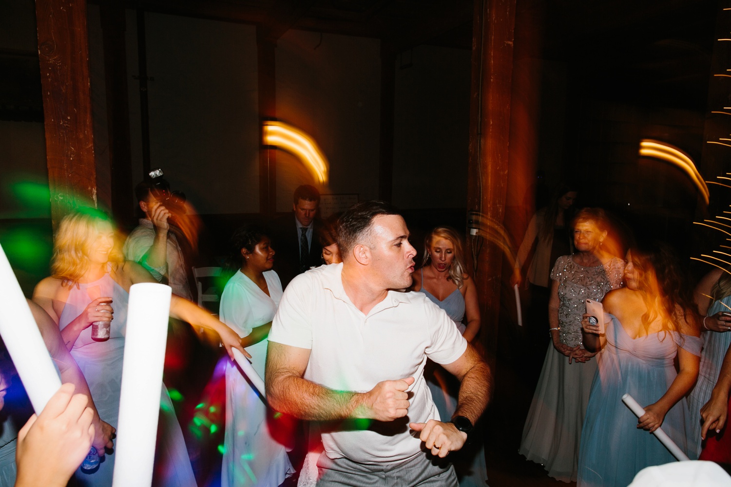 Virginia + Kory | emotional, industrial style wedding with dusty blue, ivory, and gold accents at the Mckinney Cotton Mill by North Texas Wedding Photographer Rachel Meagan Photography | 132