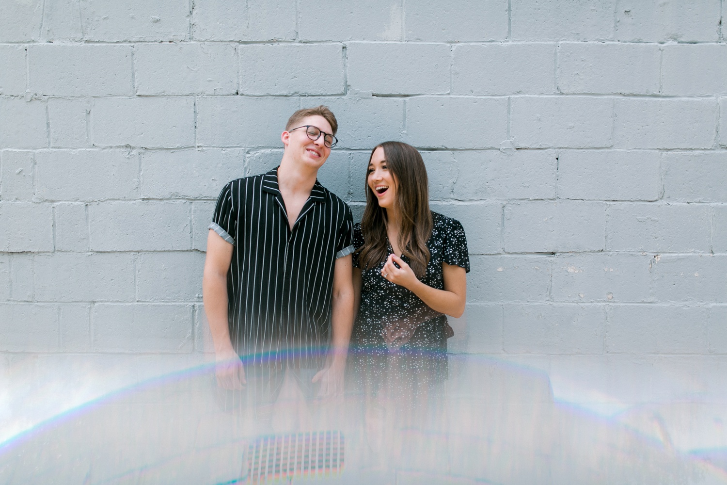 Annie + Max | cozy coffee shop, dowtown Fort Smith, Hawksbill Crag stylish engagement session in the Ozark National Forest by Destination Wedding Photographer Rachel Meagan Photography | 033