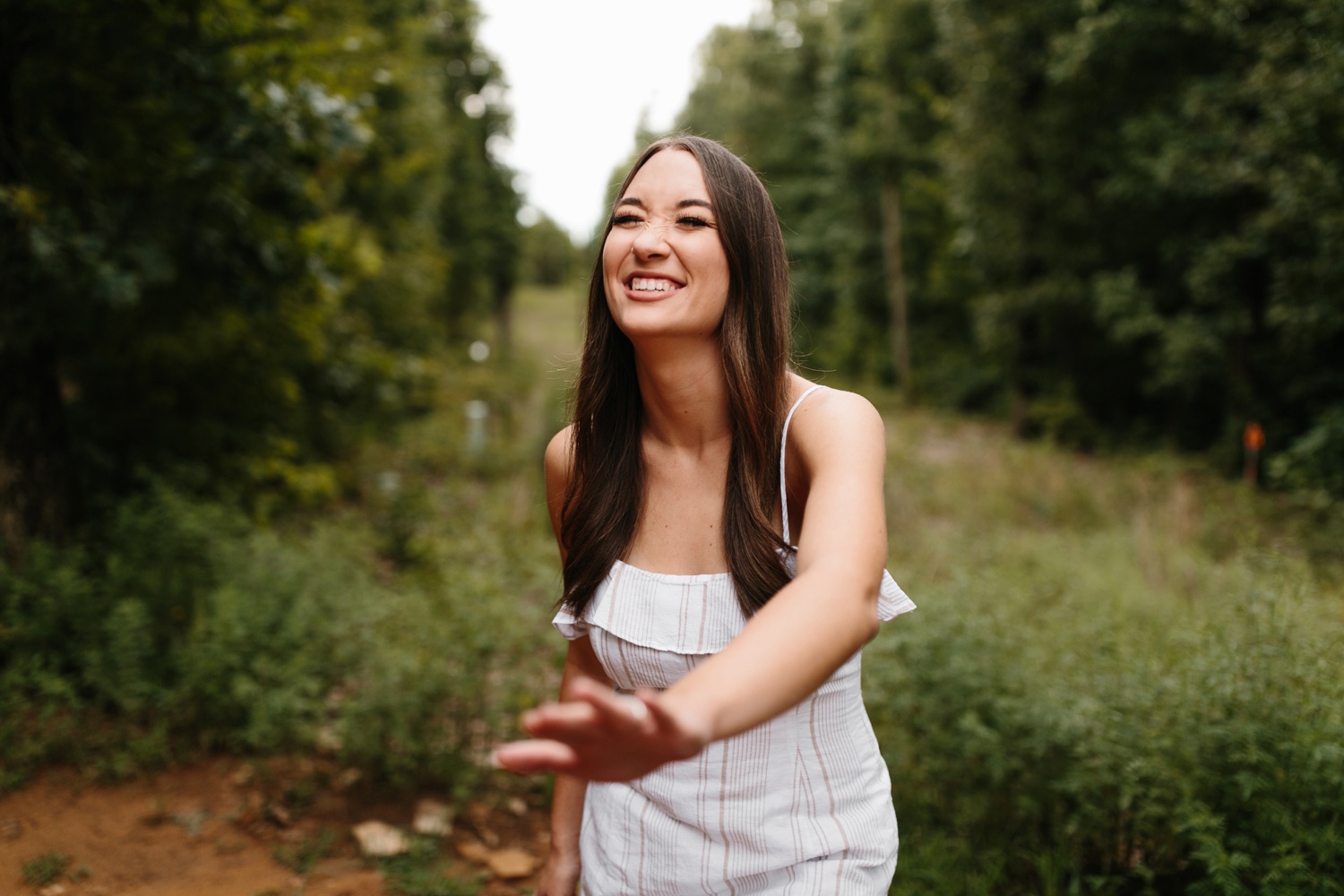 Annie + Max | cozy coffee shop, dowtown Fort Smith, Hawksbill Crag stylish engagement session in the Ozark National Forest by Destination Wedding Photographer Rachel Meagan Photography | 103
