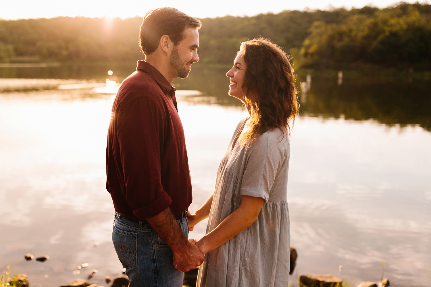 Reece + Ben | advenutre engagement session by North Texas Wedding Photographer Rachel Meagan Photography | 077
