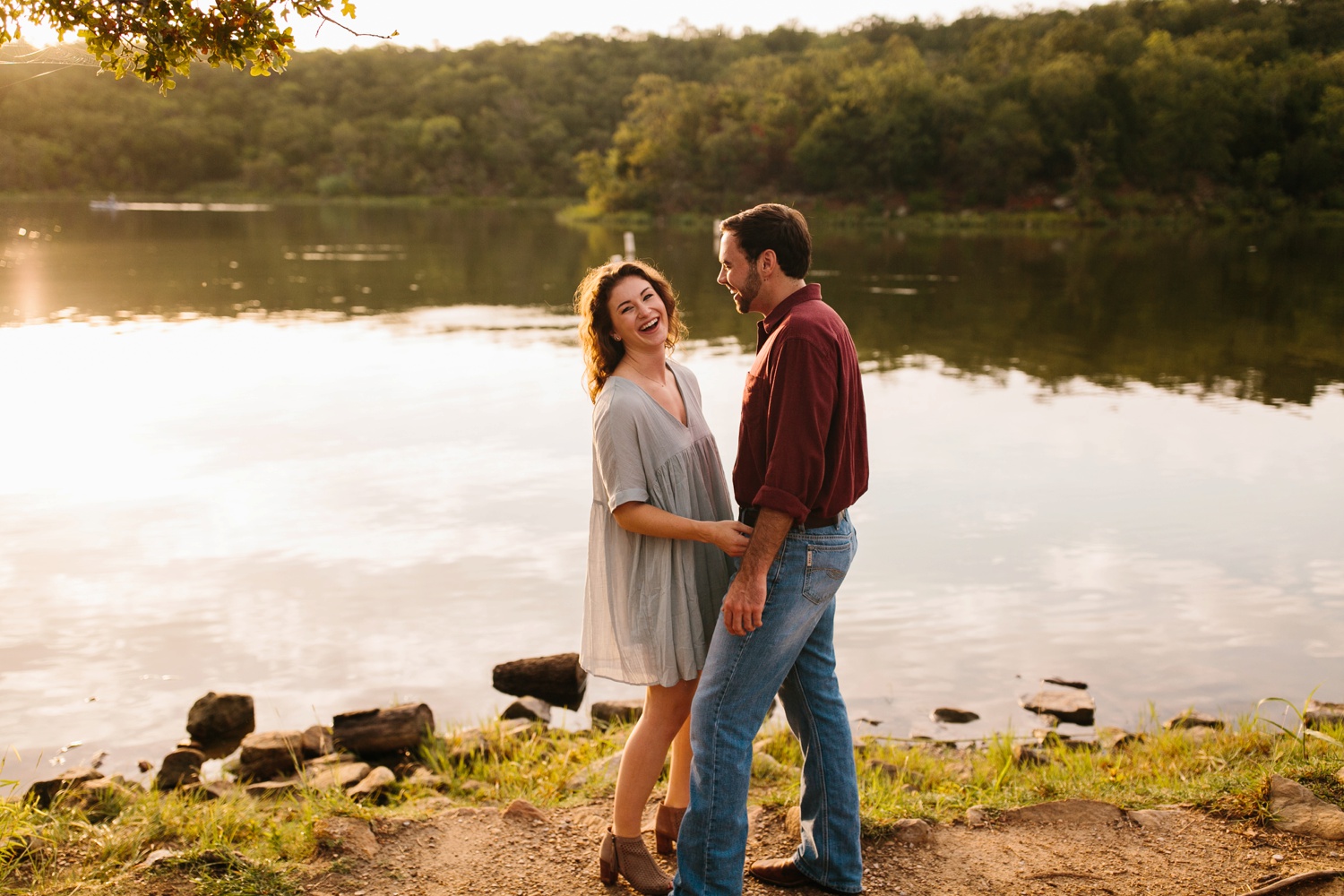 Reece + Ben | advenutre engagement session by North Texas Wedding Photographer Rachel Meagan Photography | 087