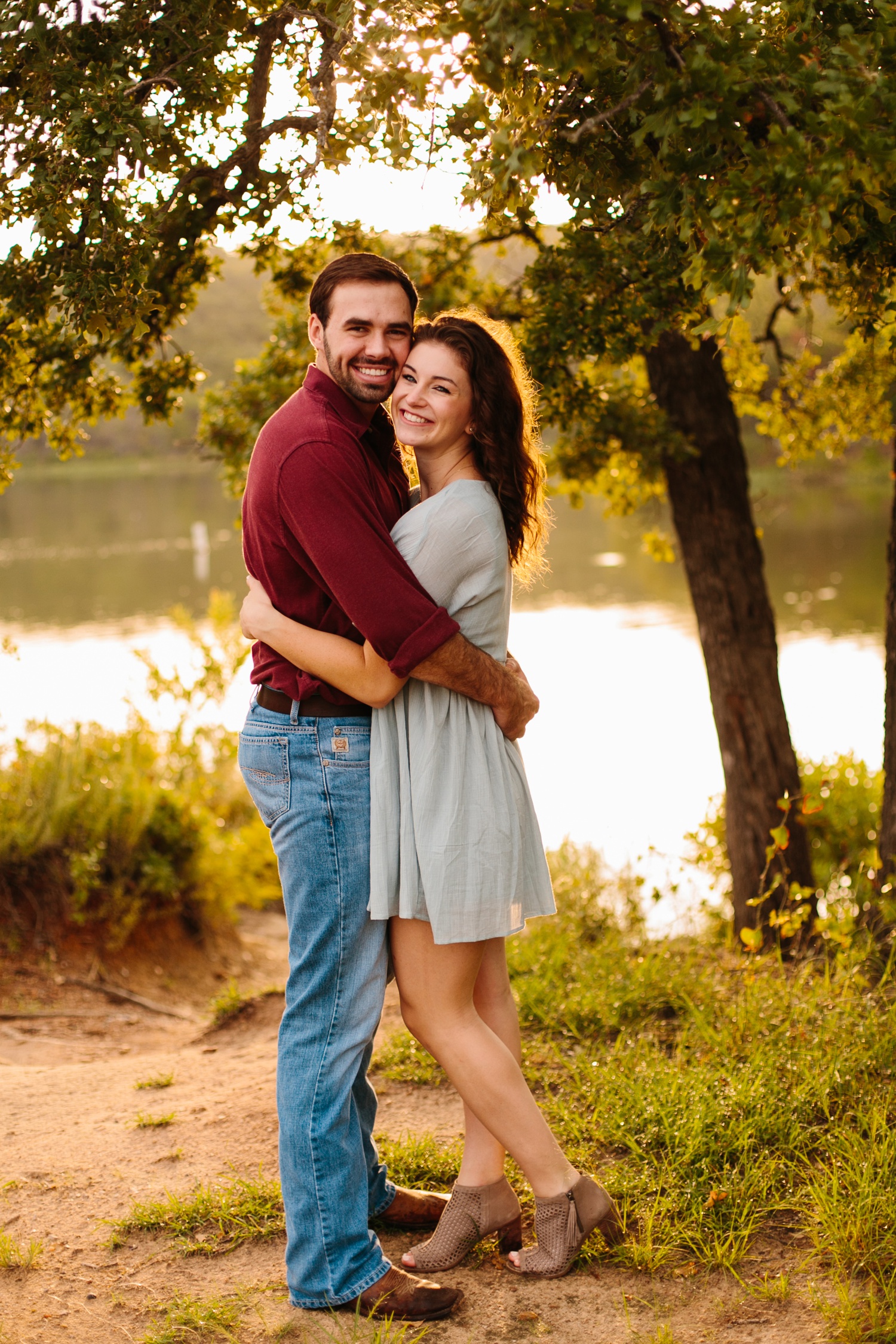 Reece + Ben | advenutre engagement session by North Texas Wedding Photographer Rachel Meagan Photography | 093