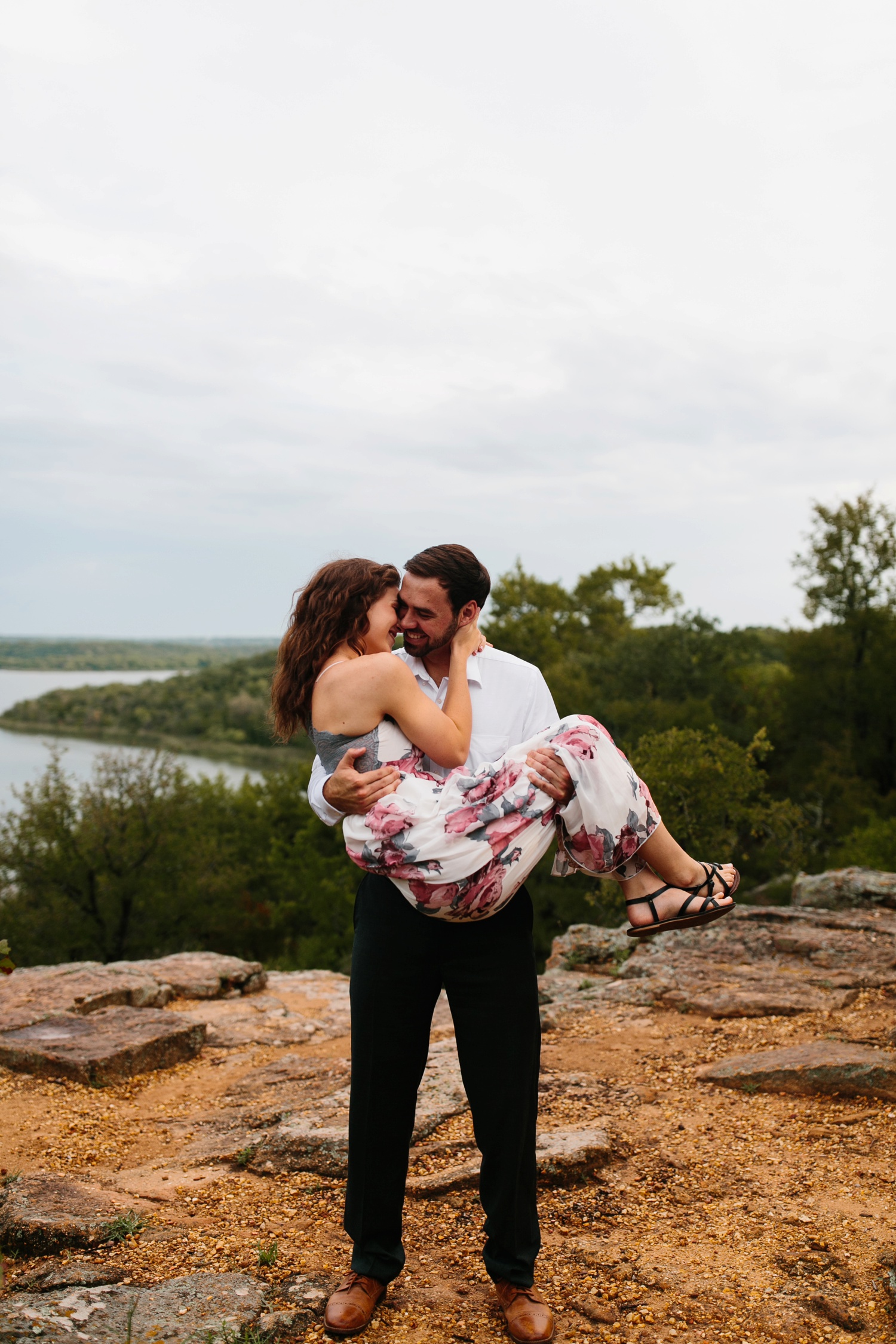 Reece + Ben | advenutre engagement session by North Texas Wedding Photographer Rachel Meagan Photography | 100