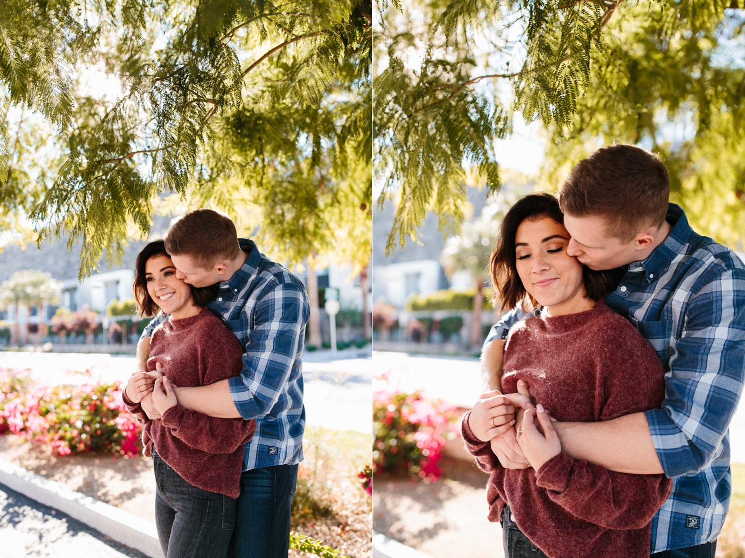 Jaclyn + Tyler | a stylish, adventurous palm springs and joshua tree engagement session by destination wedding photographer Rachel Meagan Photography | 005