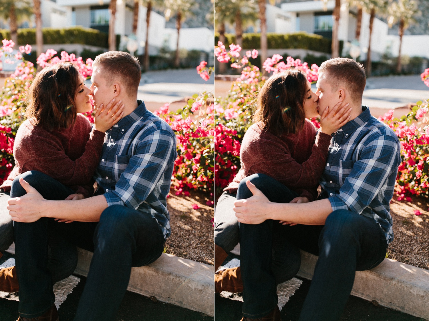 Jaclyn + Tyler | a stylish, adventurous palm springs and joshua tree engagement session by destination wedding photographer Rachel Meagan Photography | 010