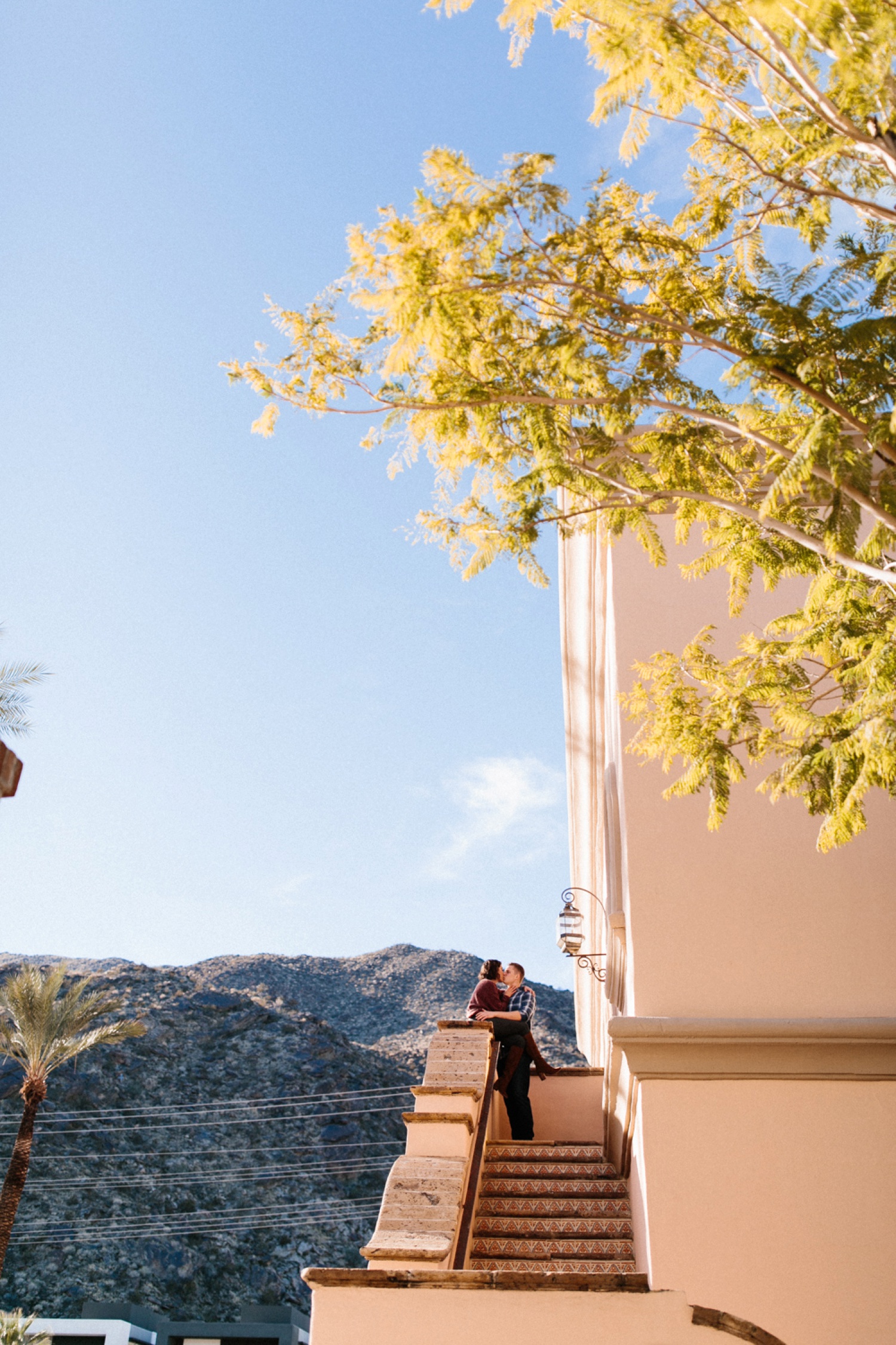 Jaclyn + Tyler | a stylish, adventurous palm springs and joshua tree engagement session by destination wedding photographer Rachel Meagan Photography | 012