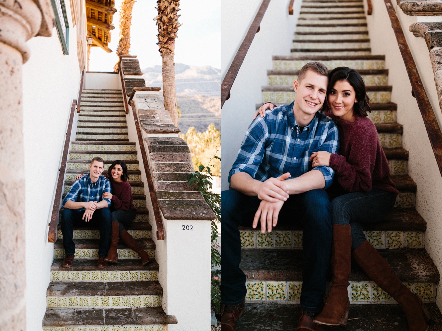 Jaclyn + Tyler | a stylish, adventurous palm springs and joshua tree engagement session by destination wedding photographer Rachel Meagan Photography | 015