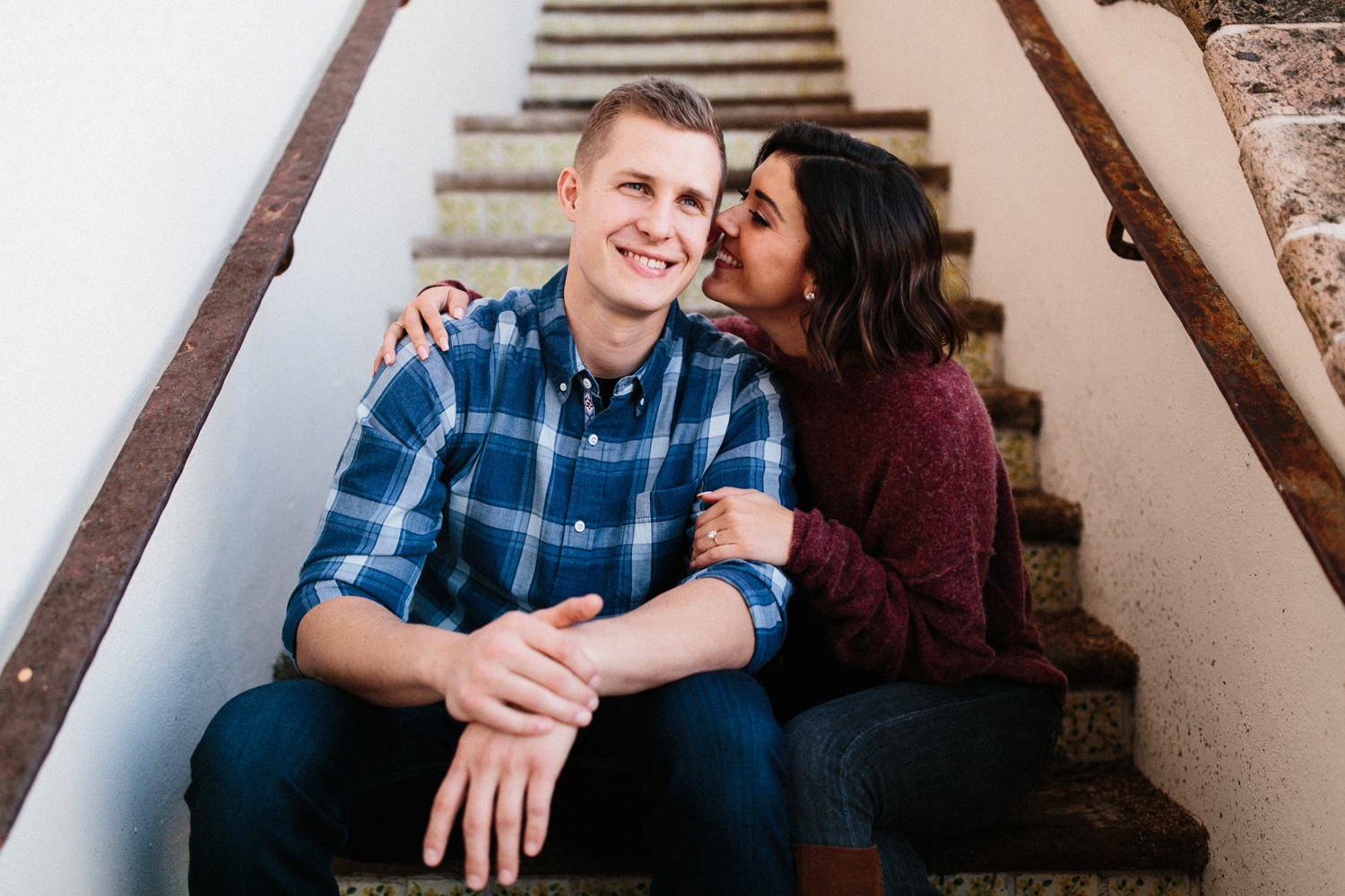 Jaclyn + Tyler | a stylish, adventurous palm springs and joshua tree engagement session by destination wedding photographer Rachel Meagan Photography | 016