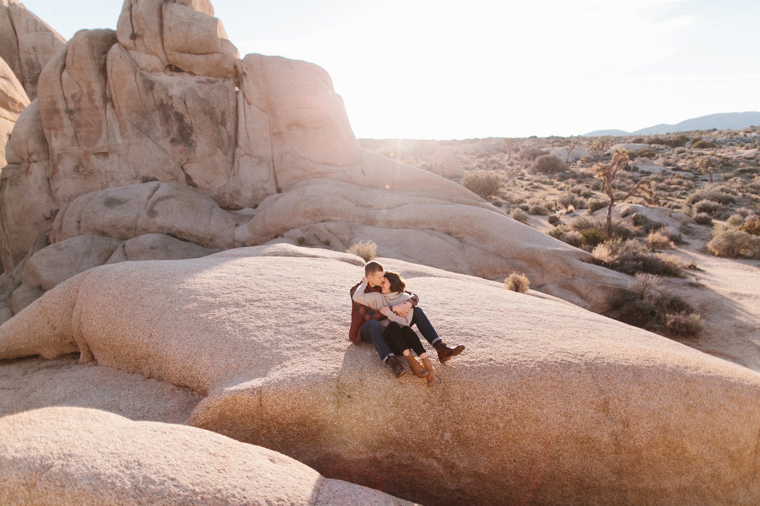 Jaclyn + Tyler | a stylish, adventurous palm springs and joshua tree engagement session by destination wedding photographer Rachel Meagan Photography | 043
