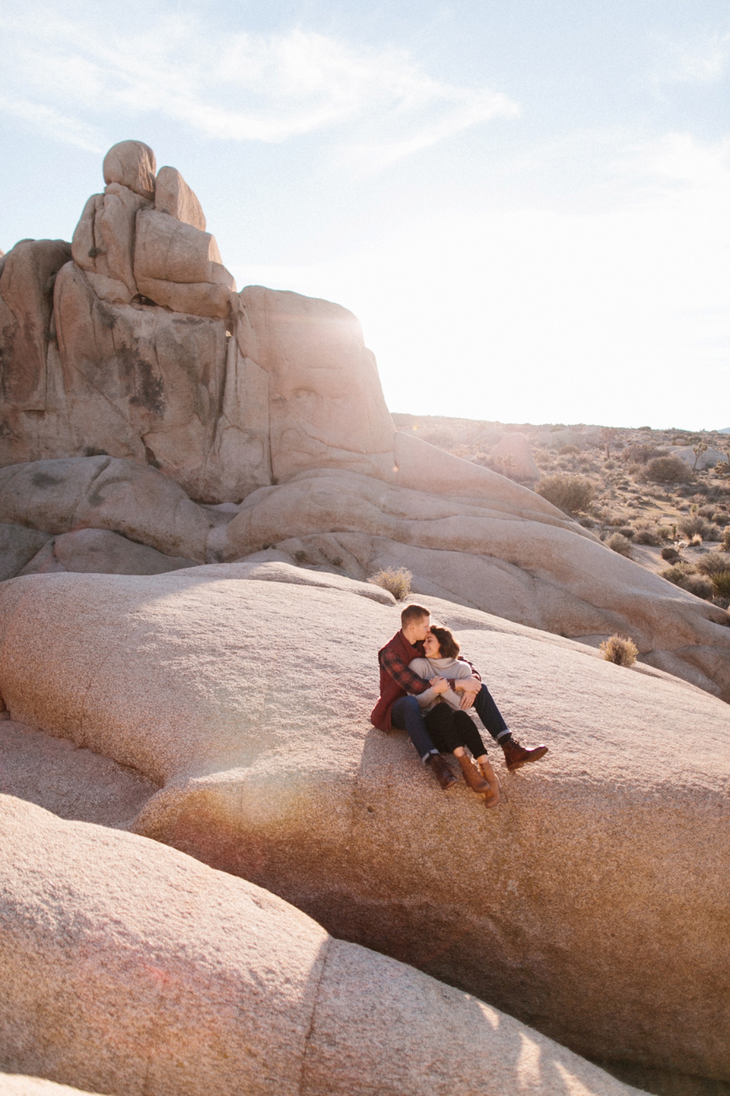 Jaclyn + Tyler | a stylish, adventurous palm springs and joshua tree engagement session by destination wedding photographer Rachel Meagan Photography | 044