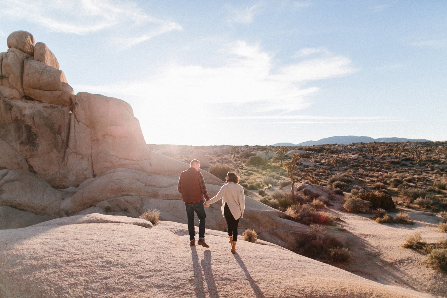 Jaclyn + Tyler | a stylish, adventurous palm springs and joshua tree engagement session by destination wedding photographer Rachel Meagan Photography | 045
