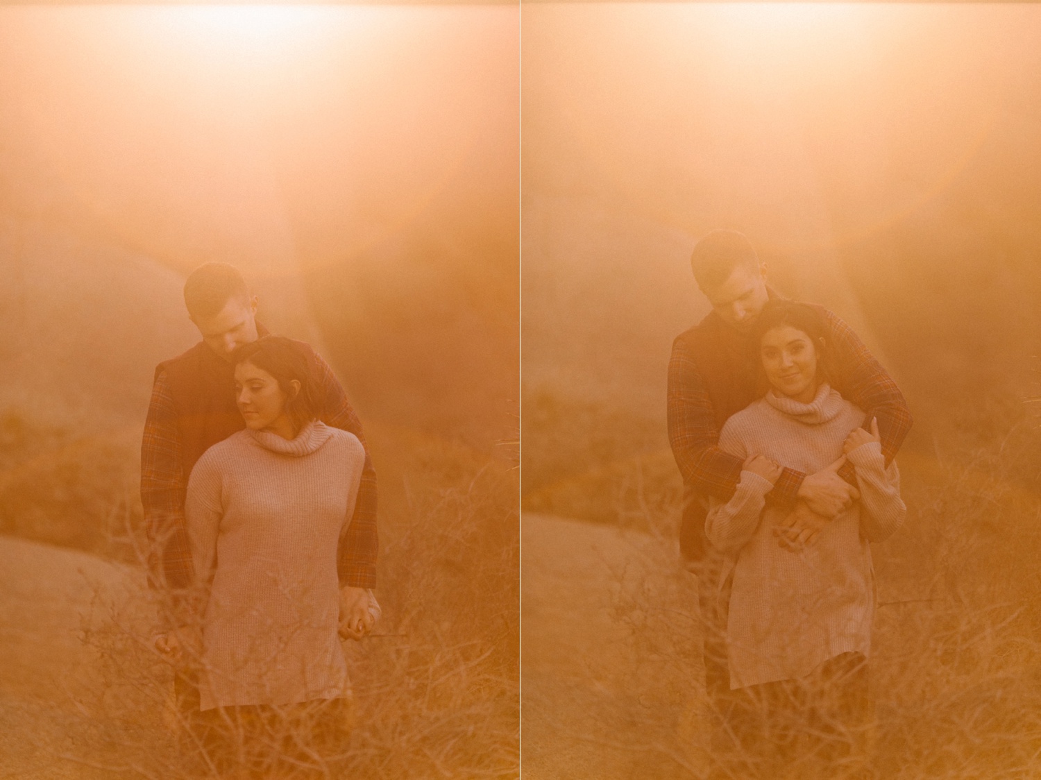 Jaclyn + Tyler | a stylish, adventurous palm springs and joshua tree engagement session by destination wedding photographer Rachel Meagan Photography | 051