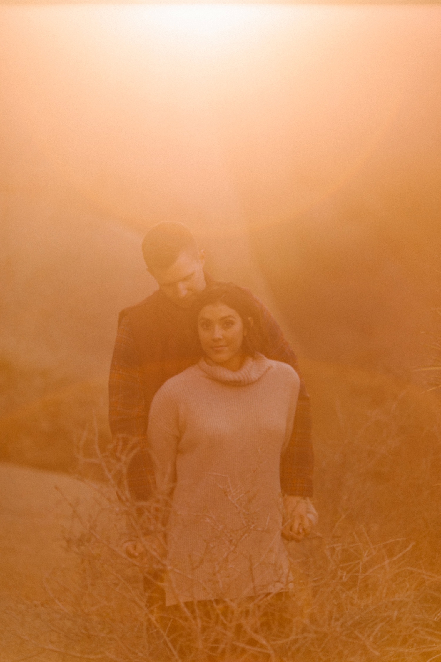 Jaclyn + Tyler | a stylish, adventurous palm springs and joshua tree engagement session by destination wedding photographer Rachel Meagan Photography | 052