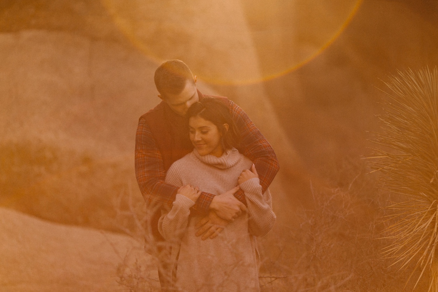 Jaclyn + Tyler | a stylish, adventurous palm springs and joshua tree engagement session by destination wedding photographer Rachel Meagan Photography | 053