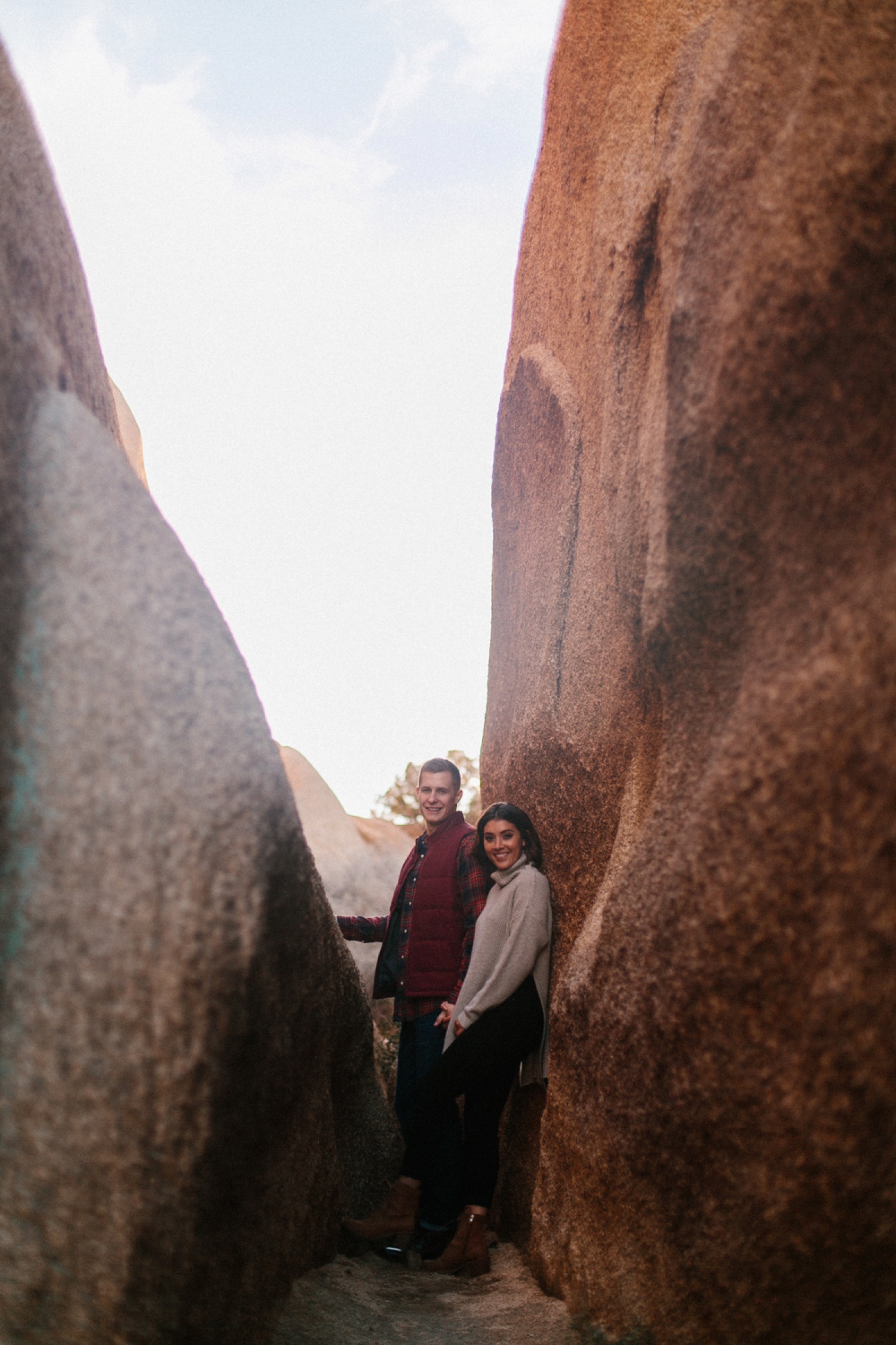 Jaclyn + Tyler | a stylish, adventurous palm springs and joshua tree engagement session by destination wedding photographer Rachel Meagan Photography | 056