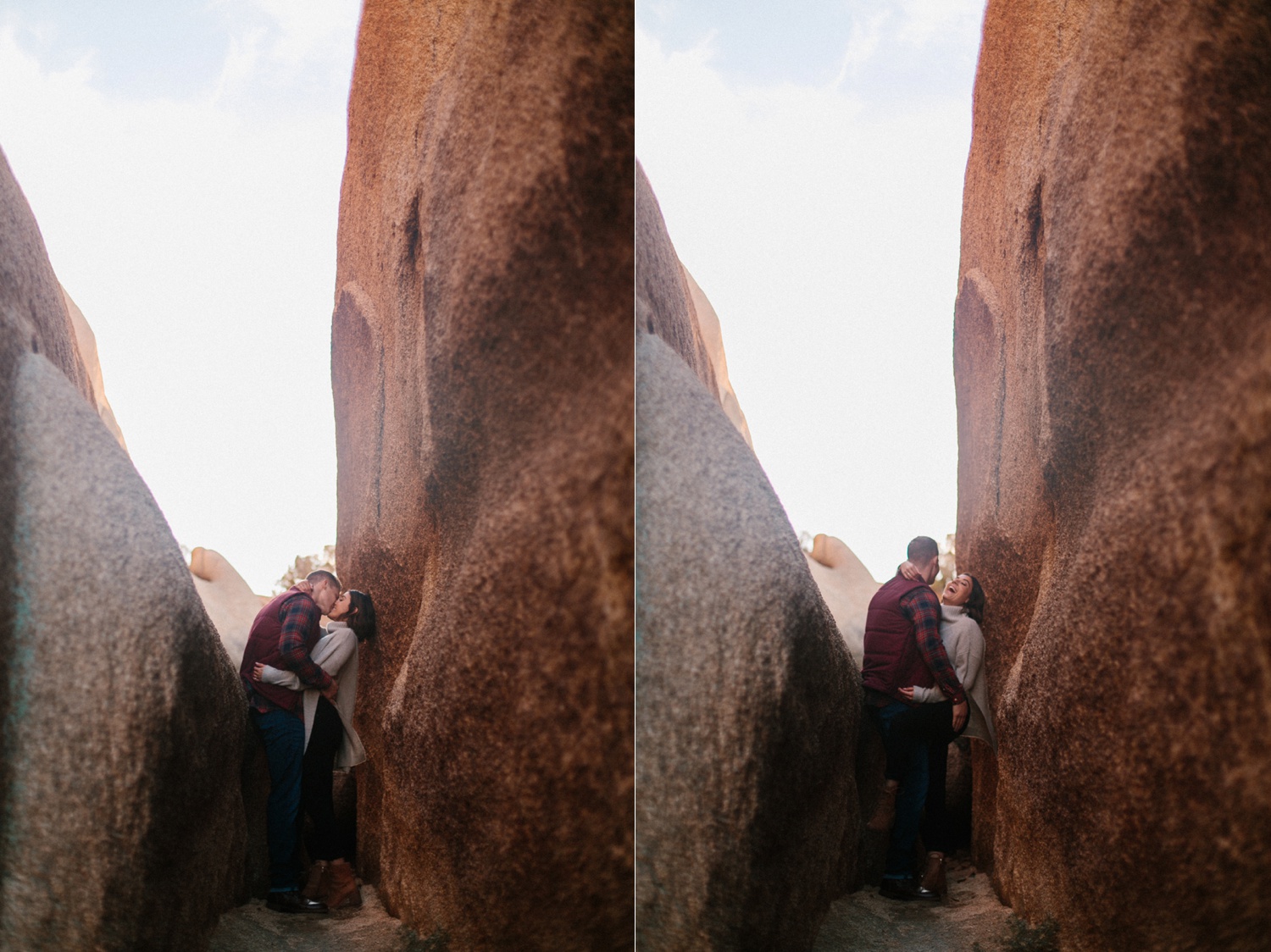 Jaclyn + Tyler | a stylish, adventurous palm springs and joshua tree engagement session by destination wedding photographer Rachel Meagan Photography | 057