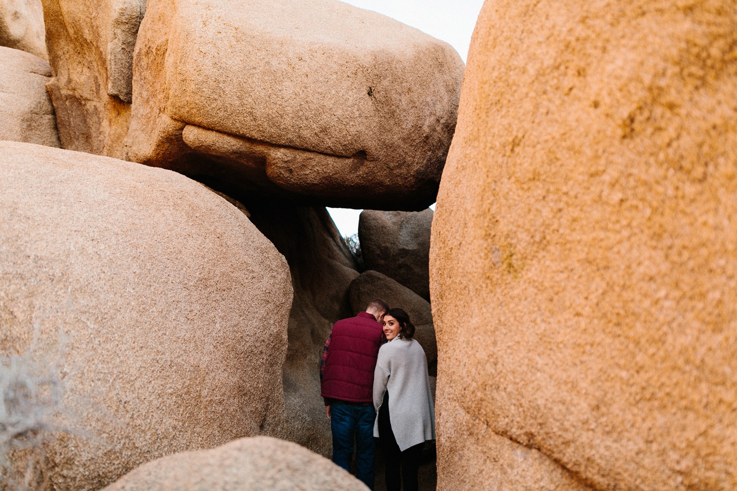 Jaclyn + Tyler | a stylish, adventurous palm springs and joshua tree engagement session by destination wedding photographer Rachel Meagan Photography | 060