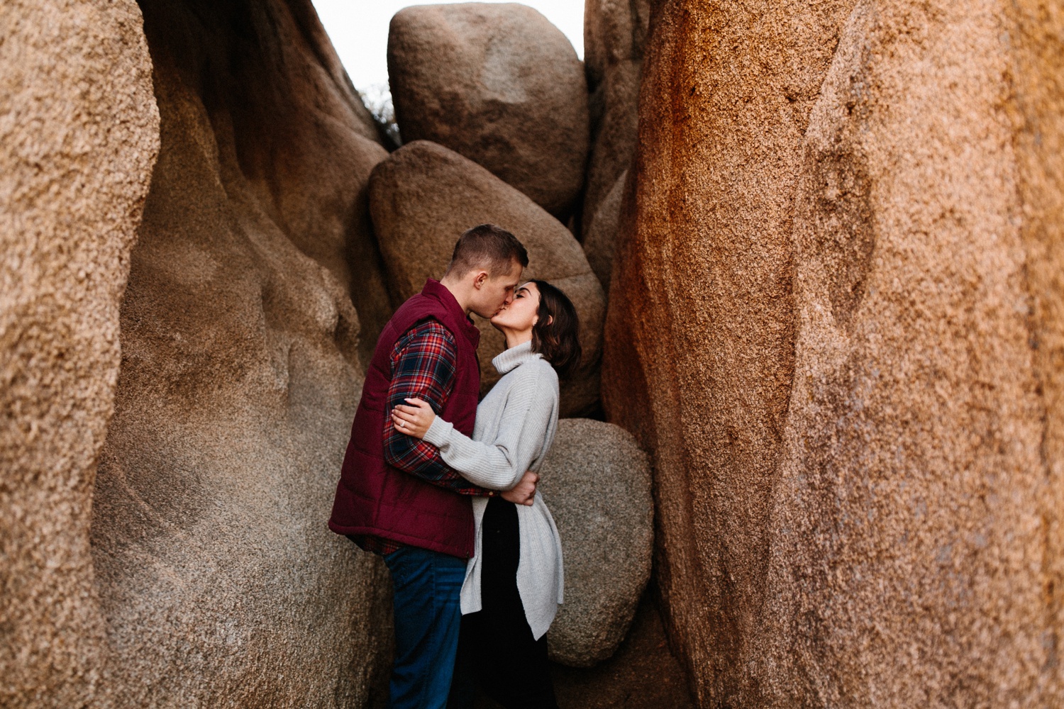Jaclyn + Tyler | a stylish, adventurous palm springs and joshua tree engagement session by destination wedding photographer Rachel Meagan Photography | 064