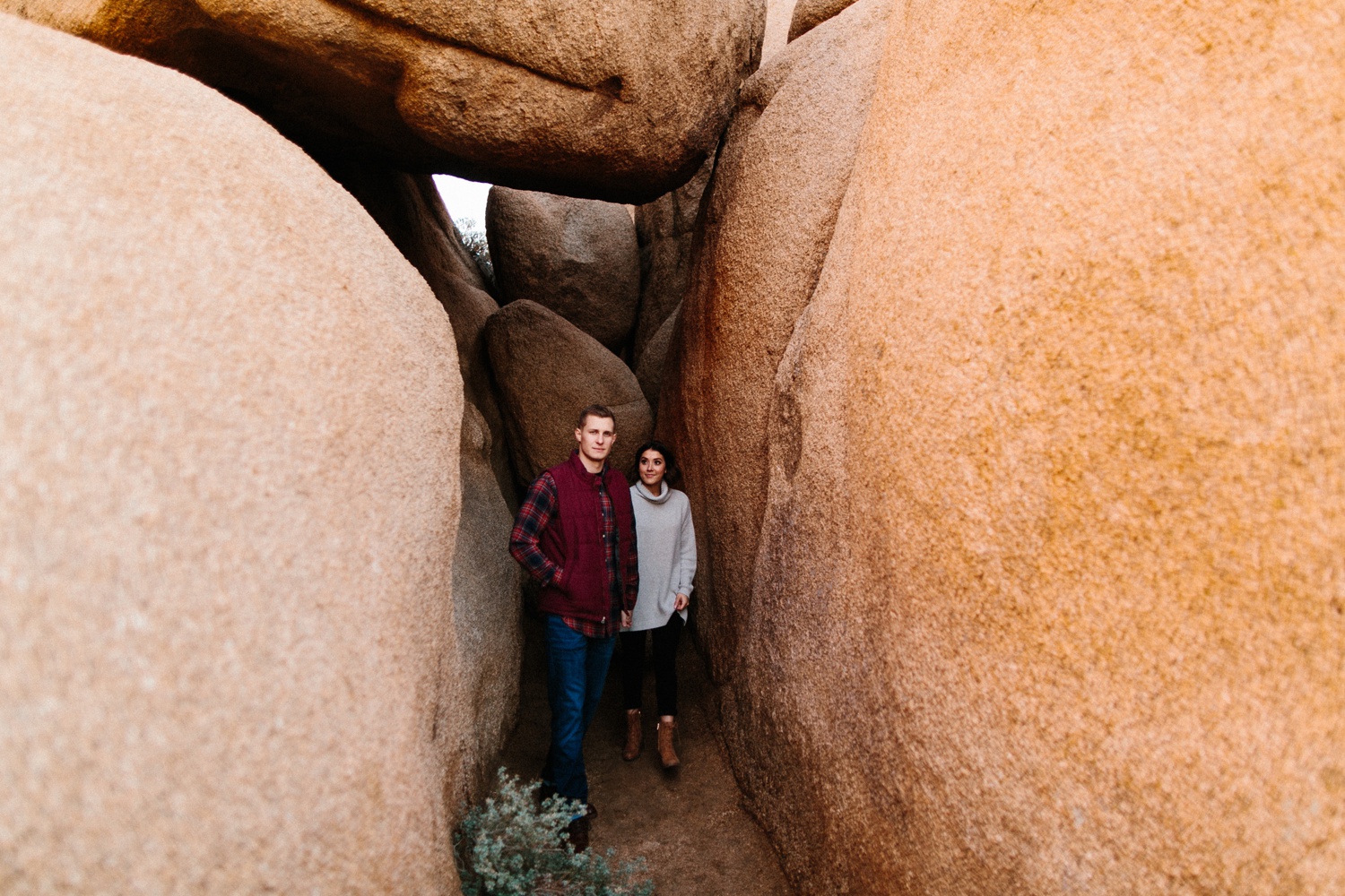 Jaclyn + Tyler | a stylish, adventurous palm springs and joshua tree engagement session by destination wedding photographer Rachel Meagan Photography | 070