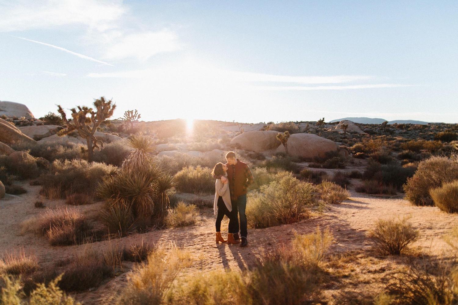 Jaclyn + Tyler | a stylish, adventurous palm springs and joshua tree engagement session by destination wedding photographer Rachel Meagan Photography | 072