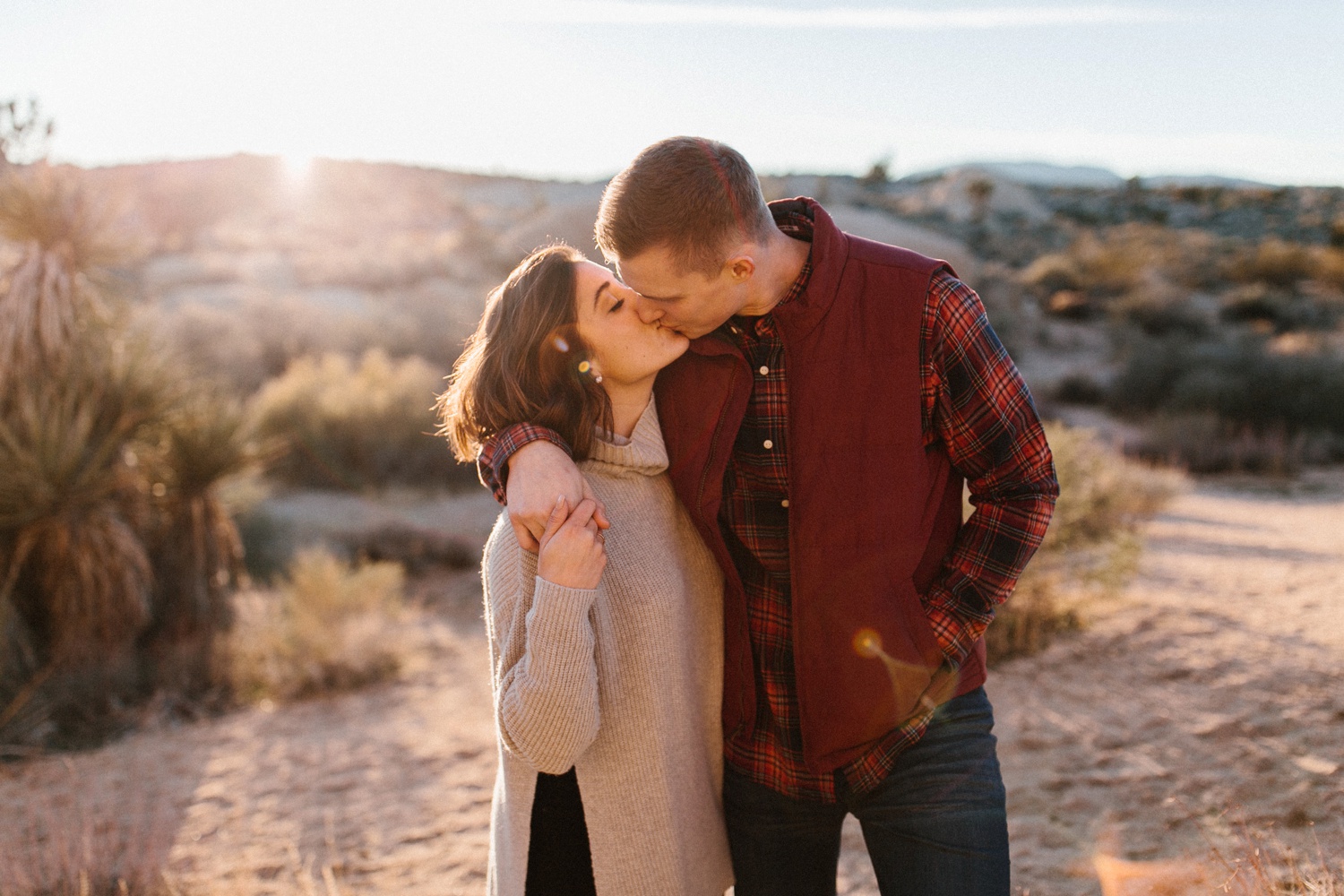 Jaclyn + Tyler | a stylish, adventurous palm springs and joshua tree engagement session by destination wedding photographer Rachel Meagan Photography | 074