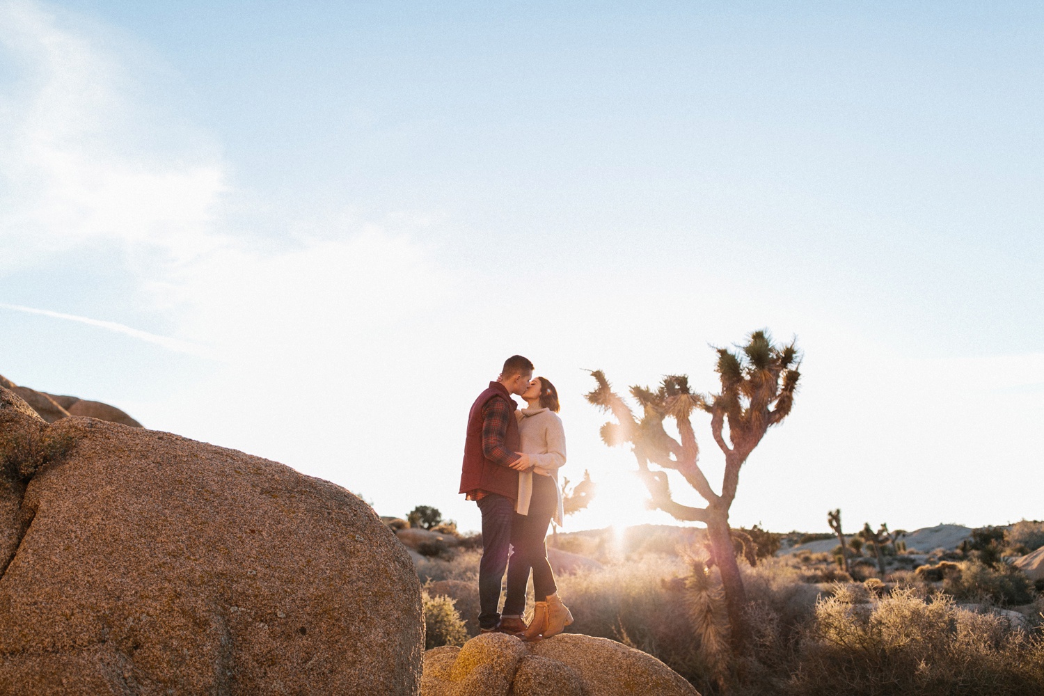 Jaclyn + Tyler | a stylish, adventurous palm springs and joshua tree engagement session by destination wedding photographer Rachel Meagan Photography | 076