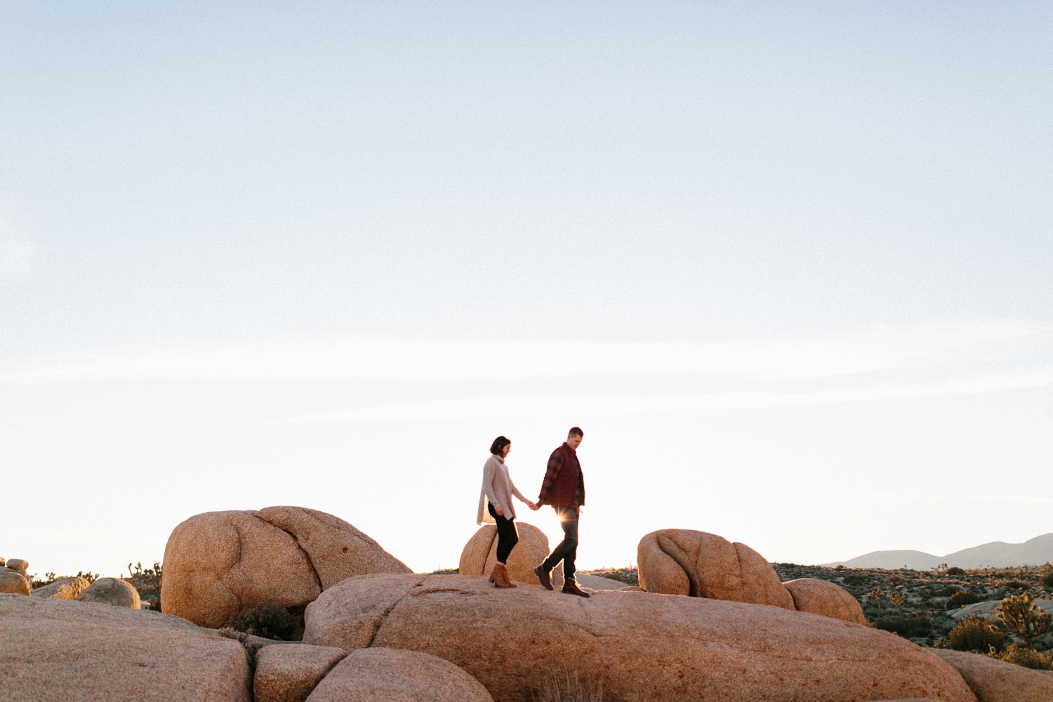 Jaclyn + Tyler | a stylish, adventurous palm springs and joshua tree engagement session by destination wedding photographer Rachel Meagan Photography | 080